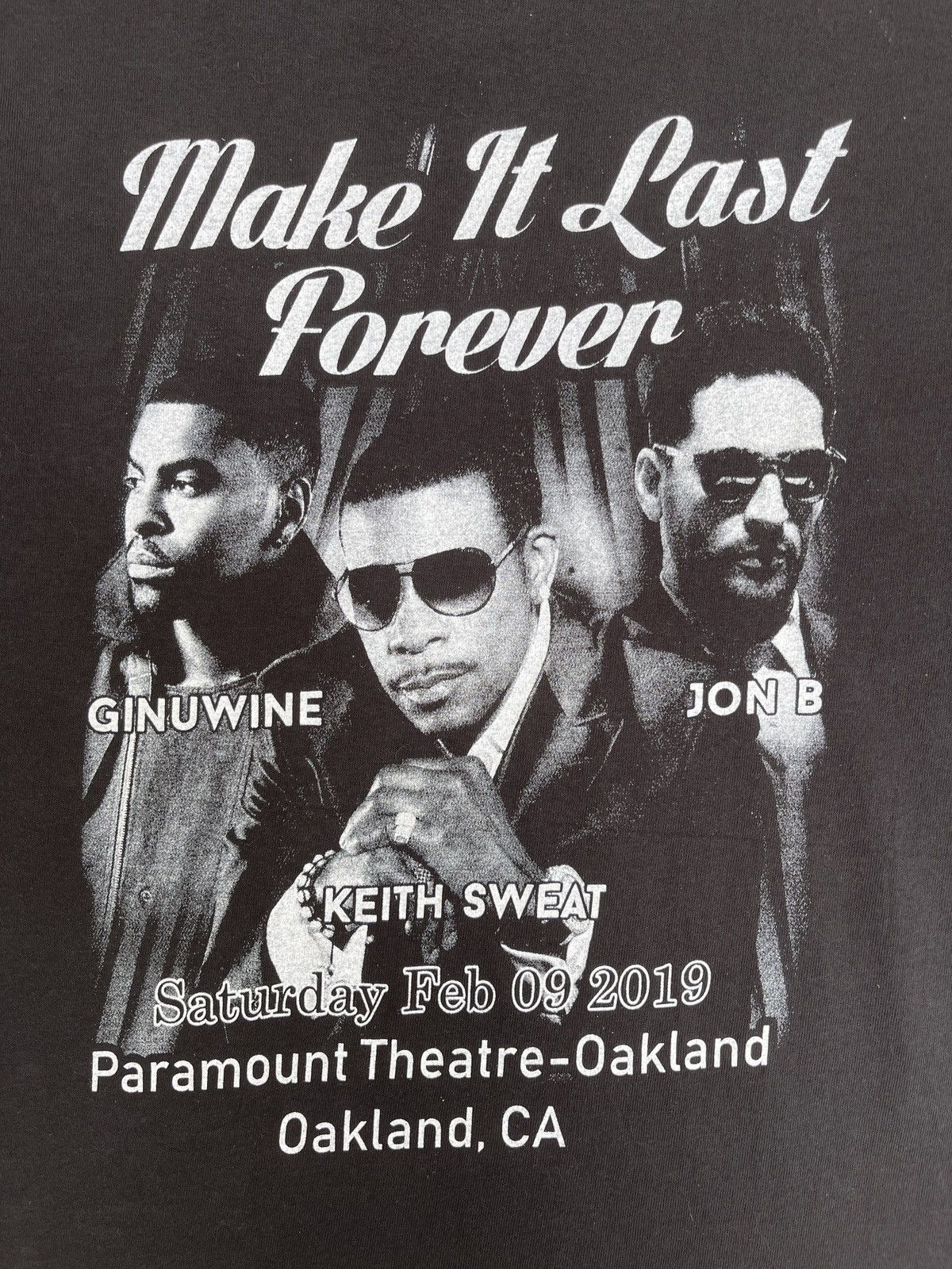 Band Tees × Rap Tees × Vintage Last Drop🔥Vtg Make It Last Forever Song By KEITH SWEAT Tee Size US XL / EU 56 / 4 - 9 Thumbnail
