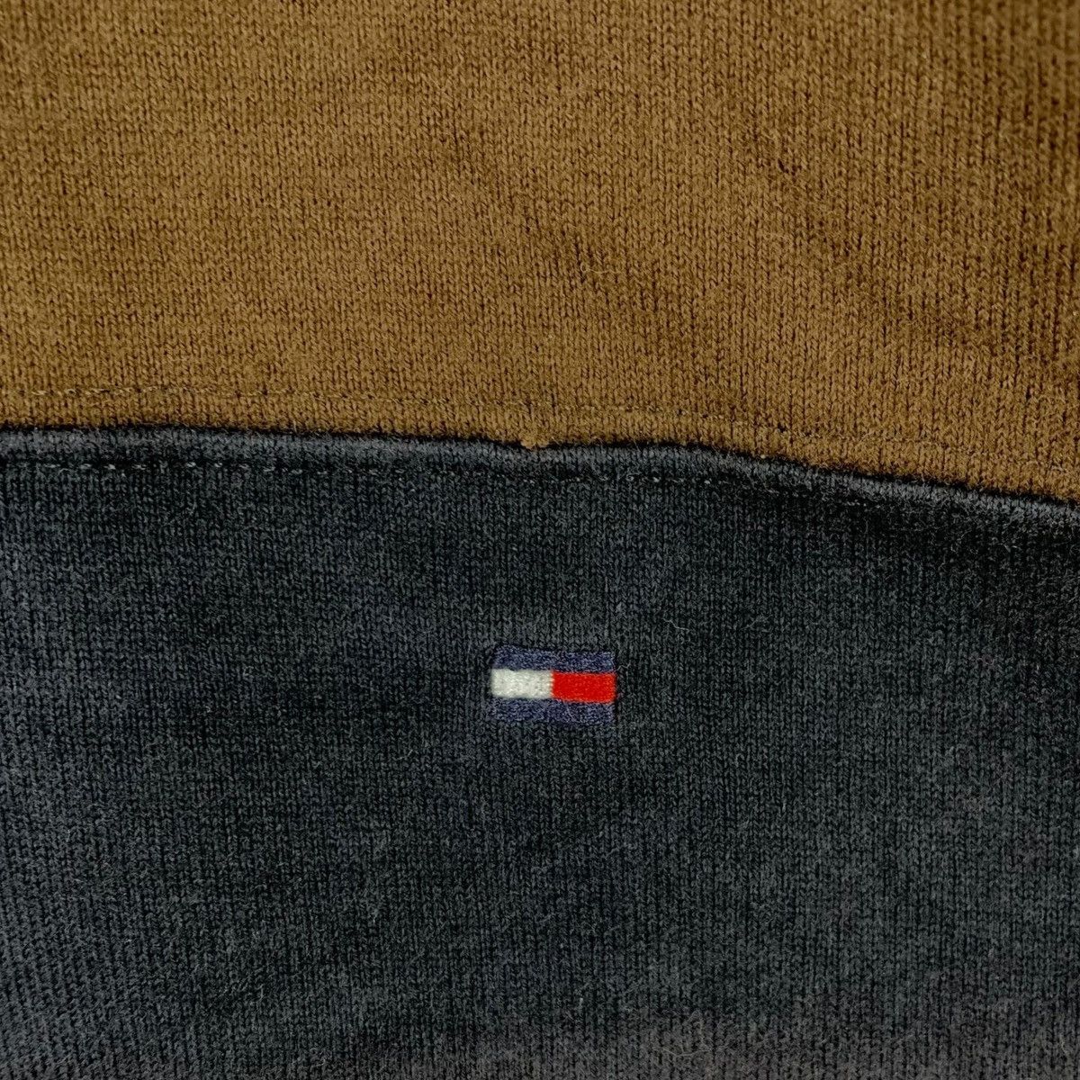 Tommy Hilfiger Vintage TOMMY HILFIGER USA Striped Rugby Polo Tee Shirt Size US L / EU 52-54 / 3 - 3 Thumbnail
