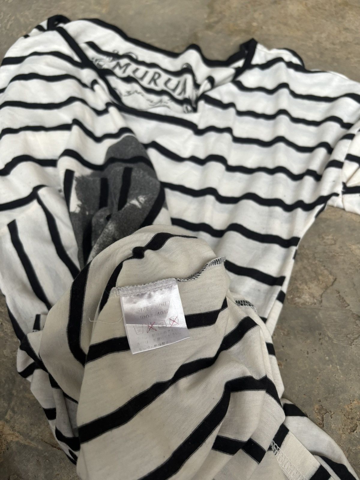 Hysteric Glamour Y2k Opium Marua Stripe Hysteric Style Tshirt Size ONE SIZE - 7 Thumbnail