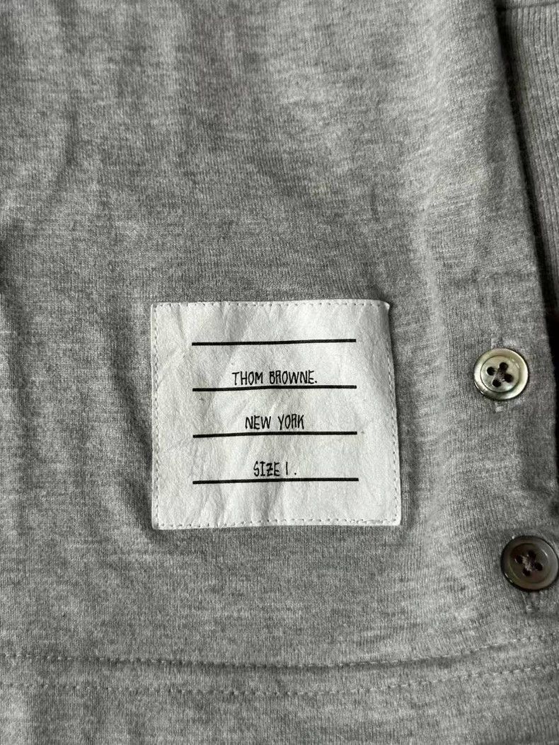 Thom Browne Thom Browne Gray sleeve-tied long sleeves Size US S / EU 44-46 / 1 - 5 Thumbnail