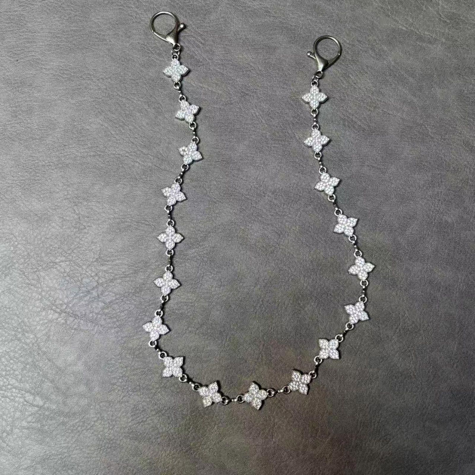 Jewelry Silver Decorative Chain for Menswear, Stylish Accessory Size ONE SIZE - 3 Thumbnail
