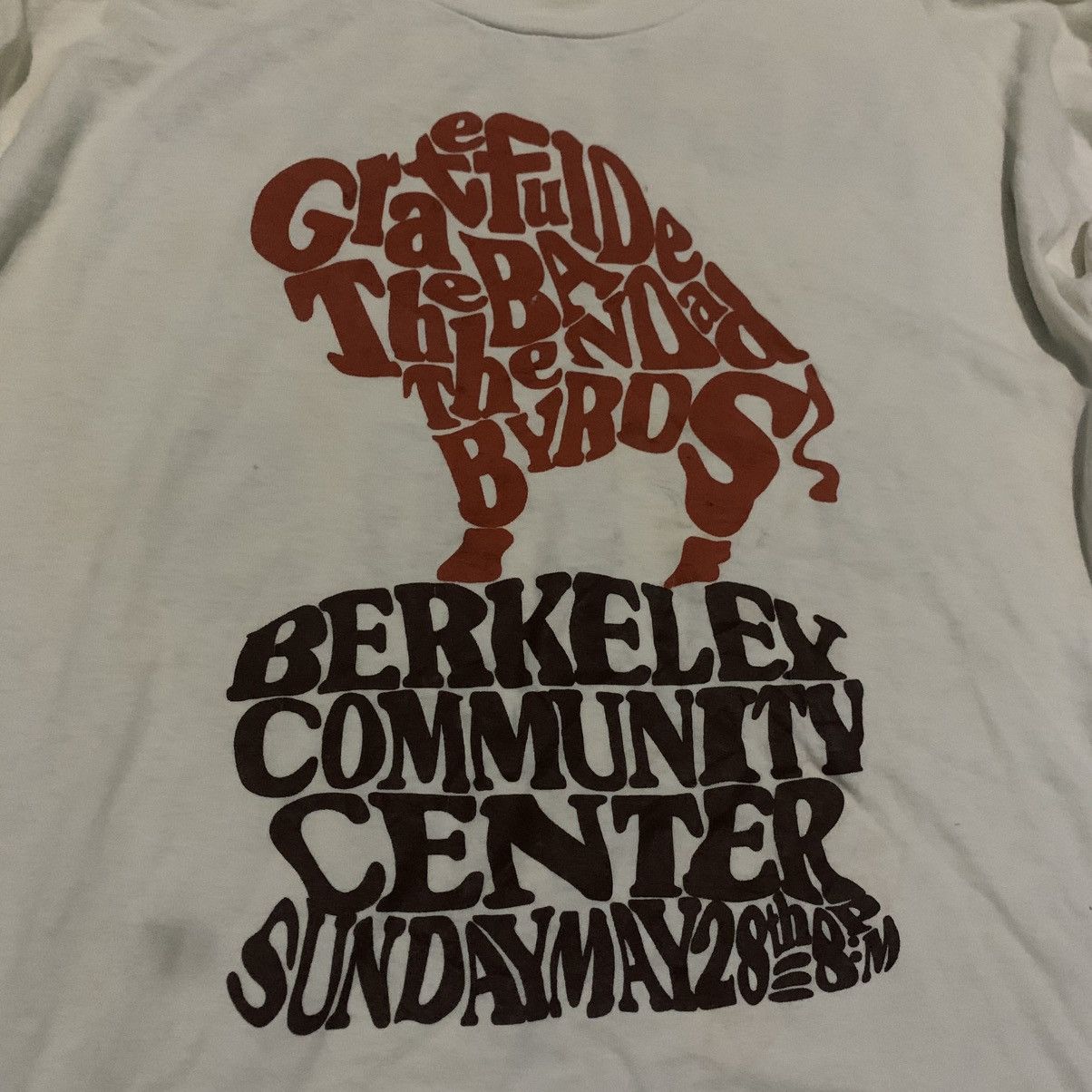 Band Tees 80s Vintage Grateful dead Crew LongSlevee Size US L / EU 52-54 / 3 - 6 Thumbnail