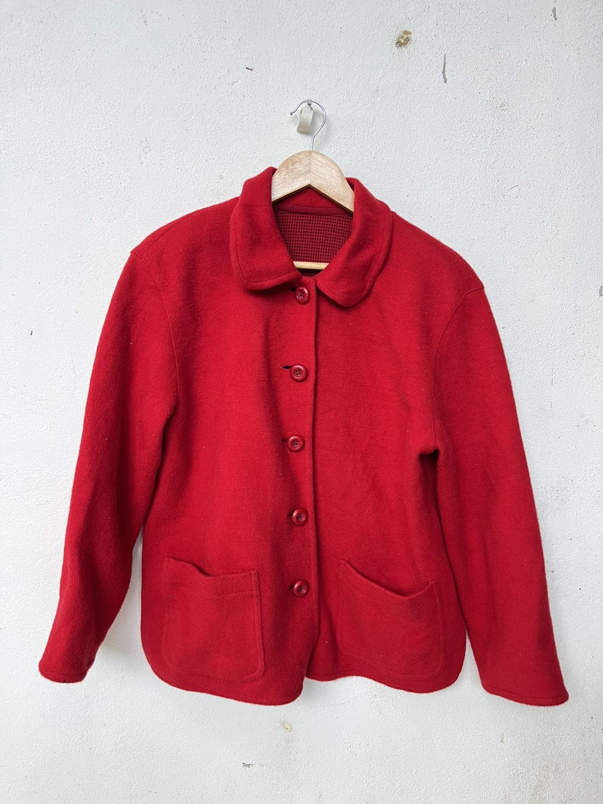Vintage 💥Offer Me💥 Vintage 80s Wool Jackets Size M / US 6-8 / IT 42-44 - 1 Thumbnail