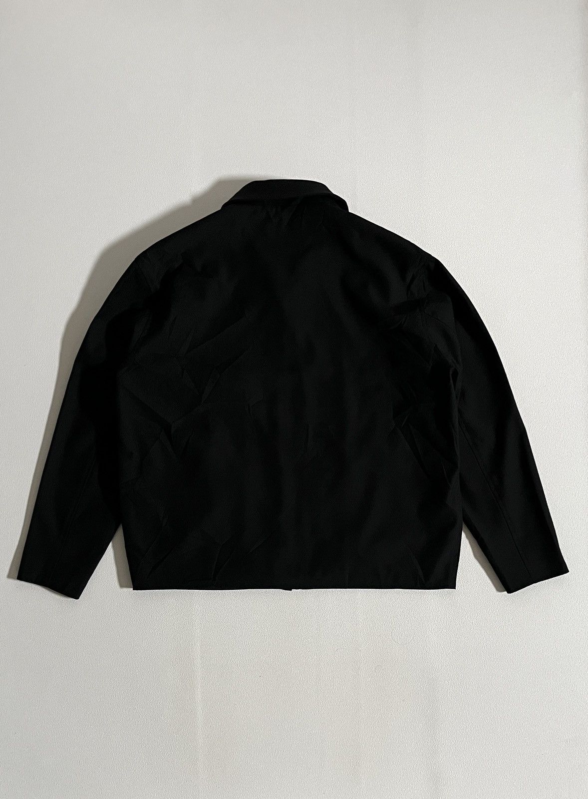 Our Legacy Jipsy Net Short Blouson Minimal Jacket Black Size US L / EU 52-54 / 3 - 2 Thumbnail