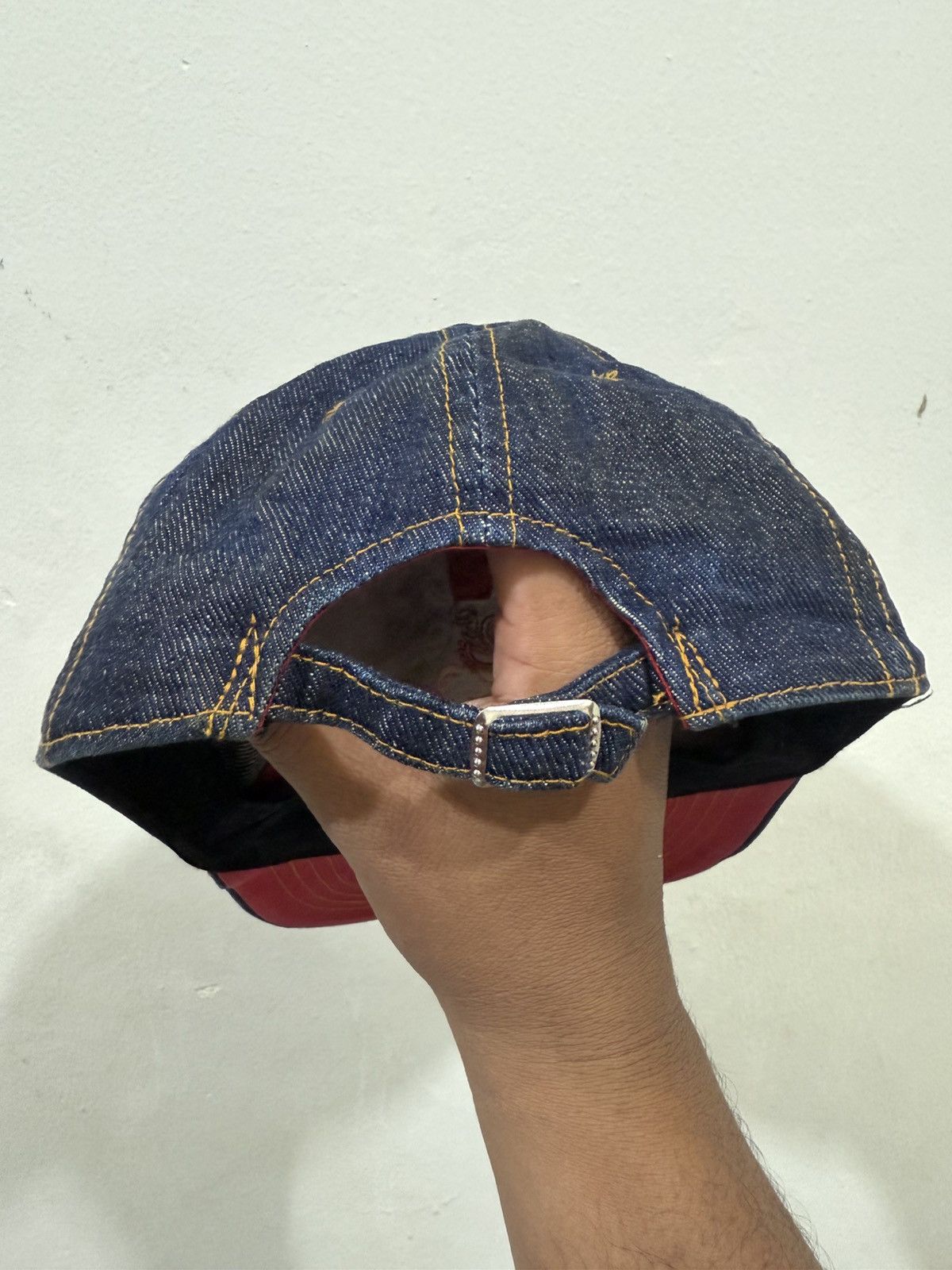 Hysteric Glamour HYS Denim Hat Size ONE SIZE - 4 Thumbnail