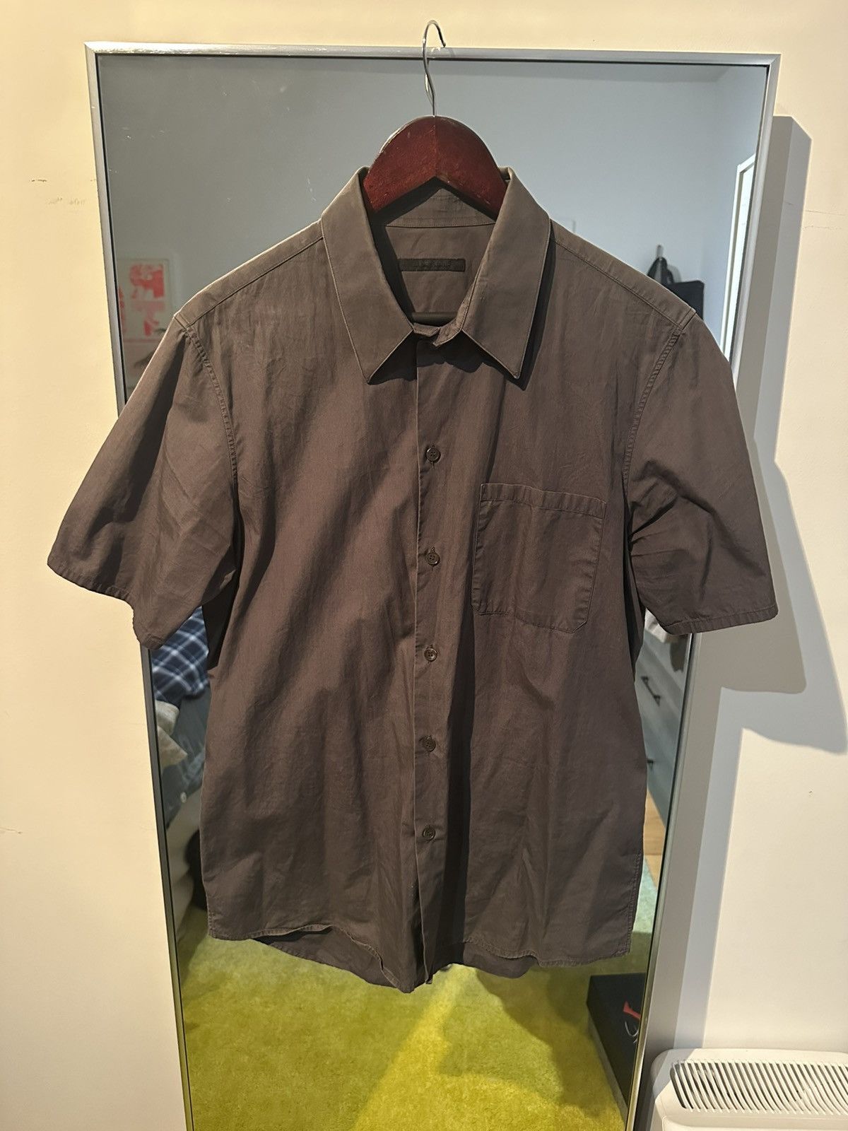 Helmut Lang Bondage Back Button SS Shirt Size US M / EU 48-50 / 2 - 2 Thumbnail
