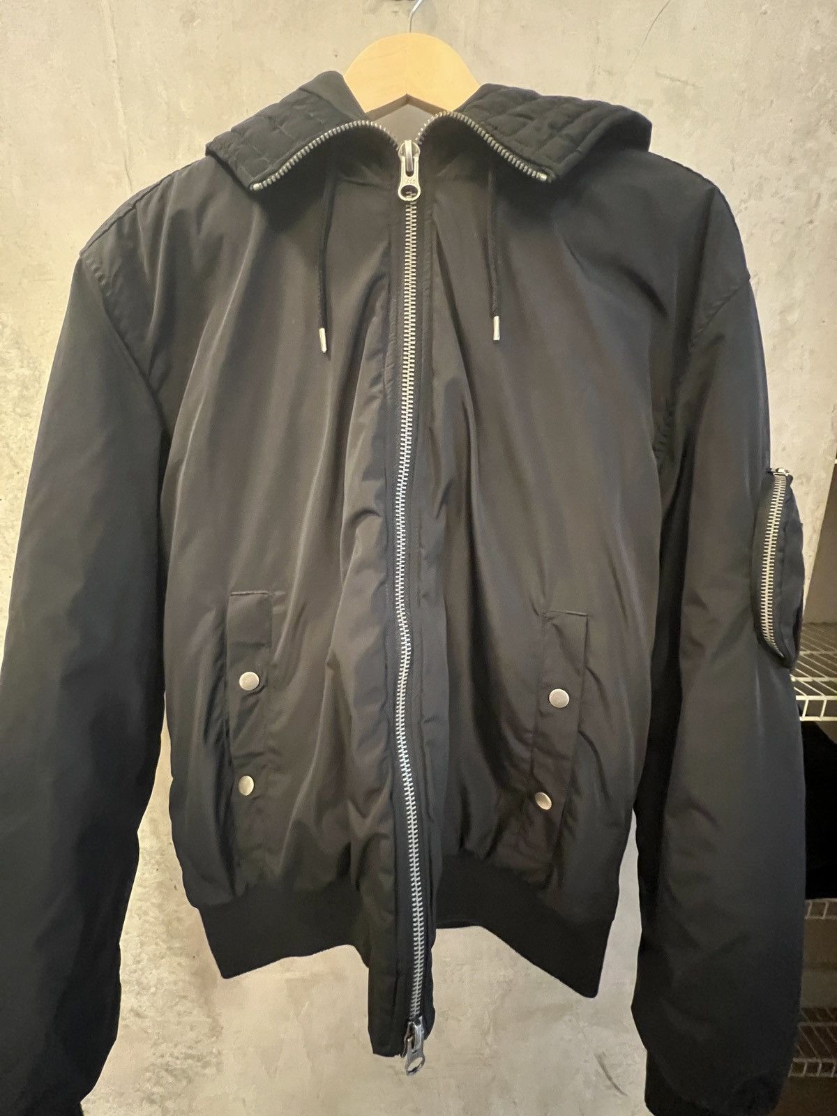 image of Topman Jacket in Black, Men's (Size Large)