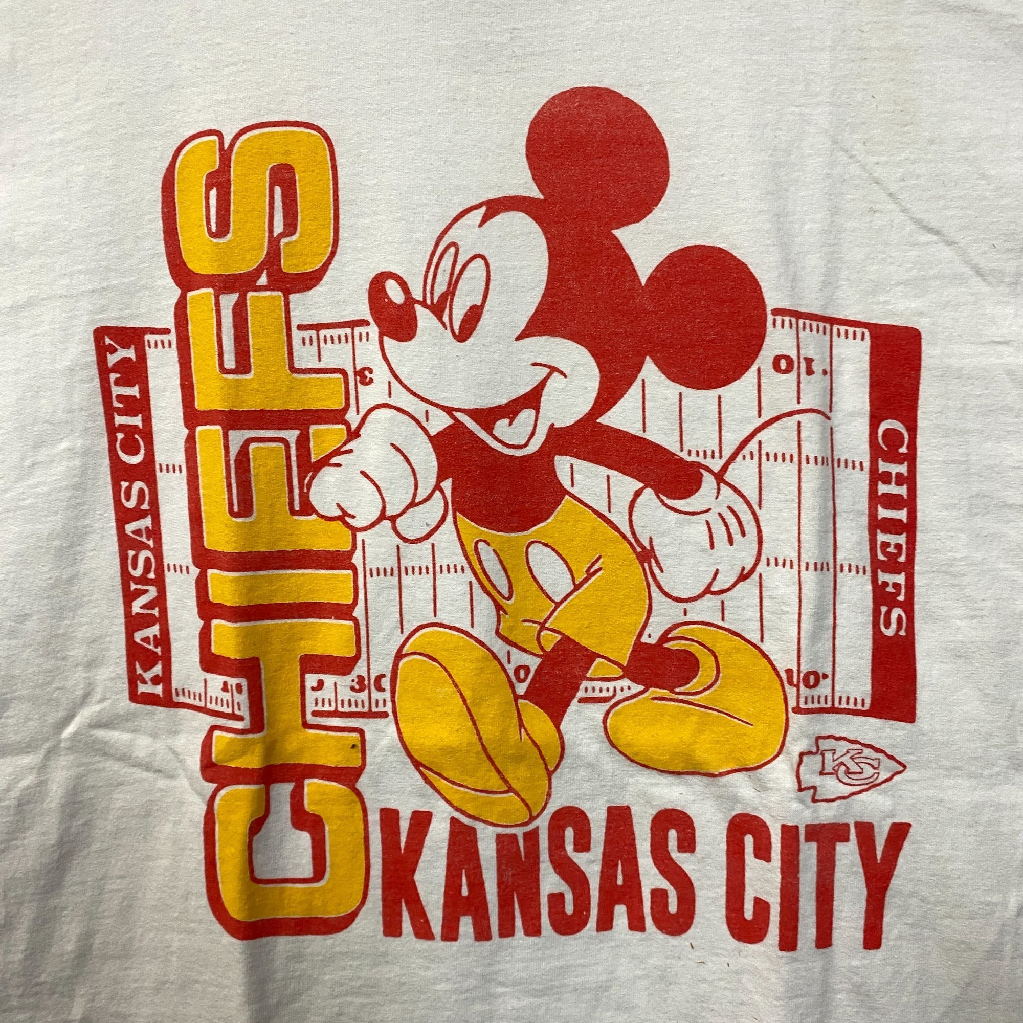 Junk Food Disney x Junk Food NFL Kansas City Chiefs Mickey Mouse Field Size US XL / EU 56 / 4 - 2 Thumbnail