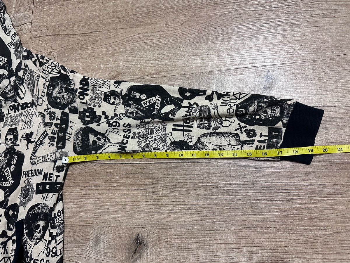 Hysteric Glamour 🇯🇵 World Wide Love OVP Skulls Punk Rock Hoodie Size US S / EU 44-46 / 1 - 11 Thumbnail