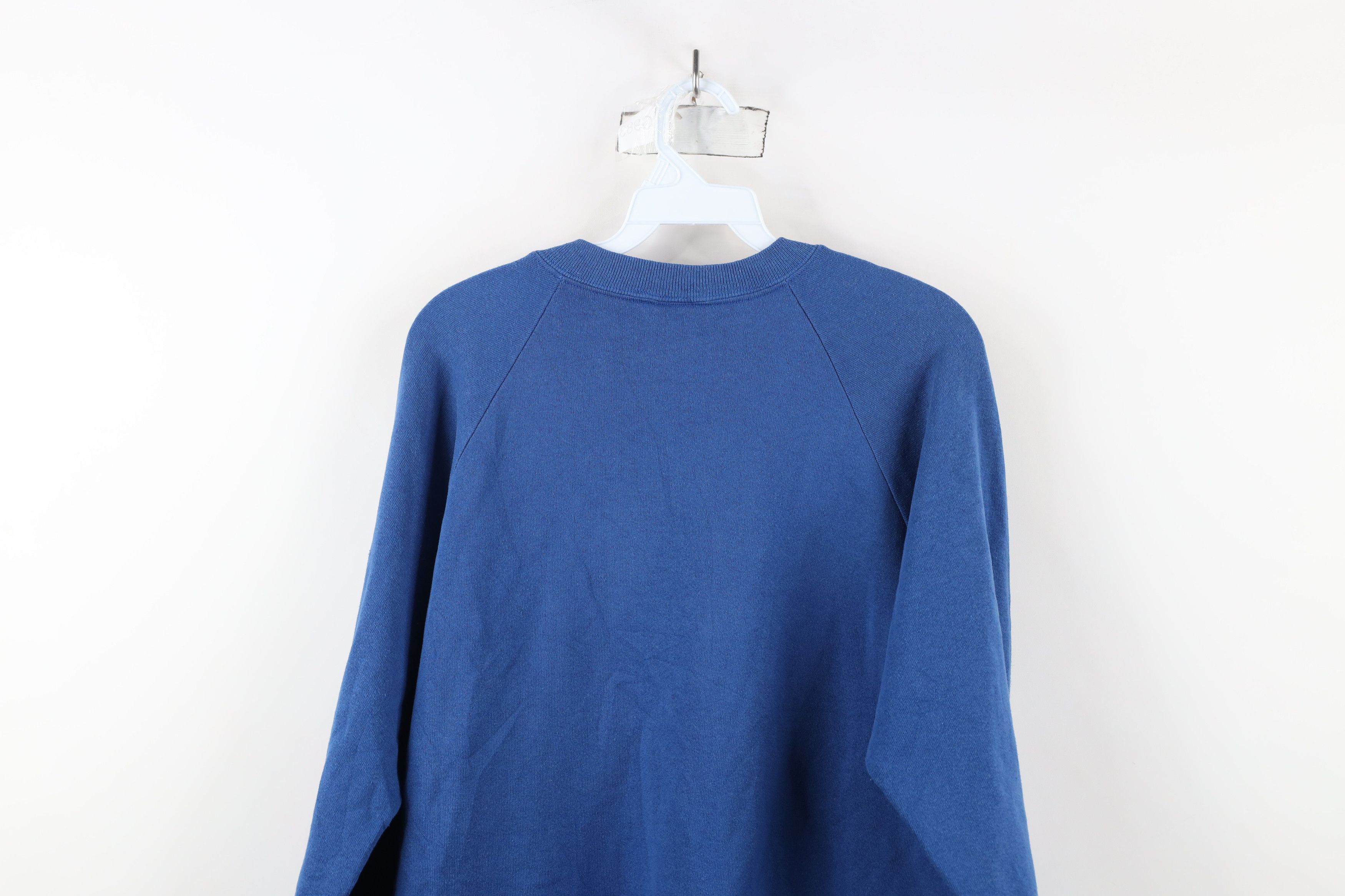 Vintage Vintage 90s Streetwear Puppies Dogs Sweatshirt Blue USA Size XL / US 12-14 / IT 48-50 - 12 Thumbnail