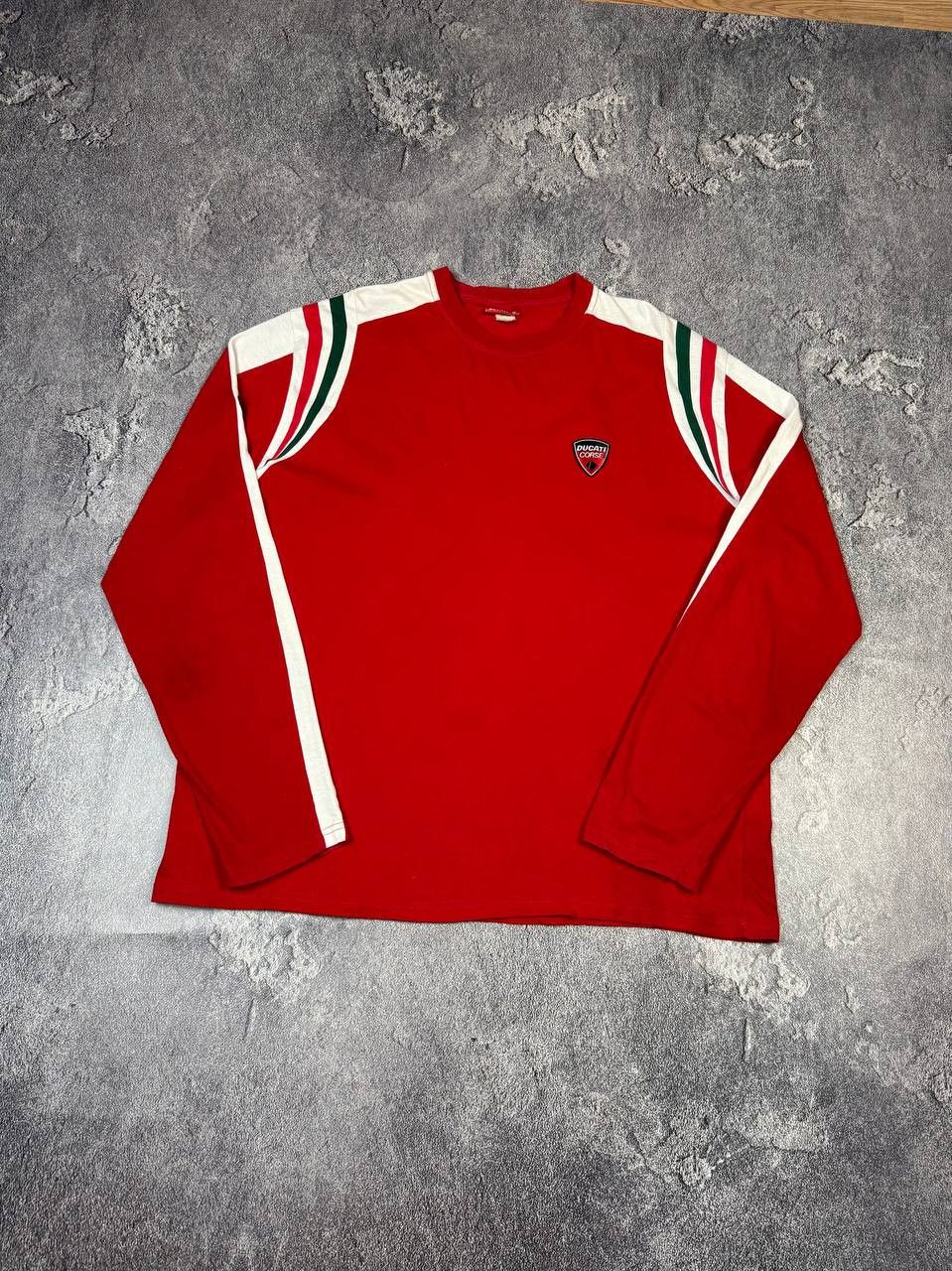 Formula 1 Y2K Ducatti Corse Formula 1 Racing Red Longsleeve Size US XXL / EU 58 / 5 - 2 Thumbnail