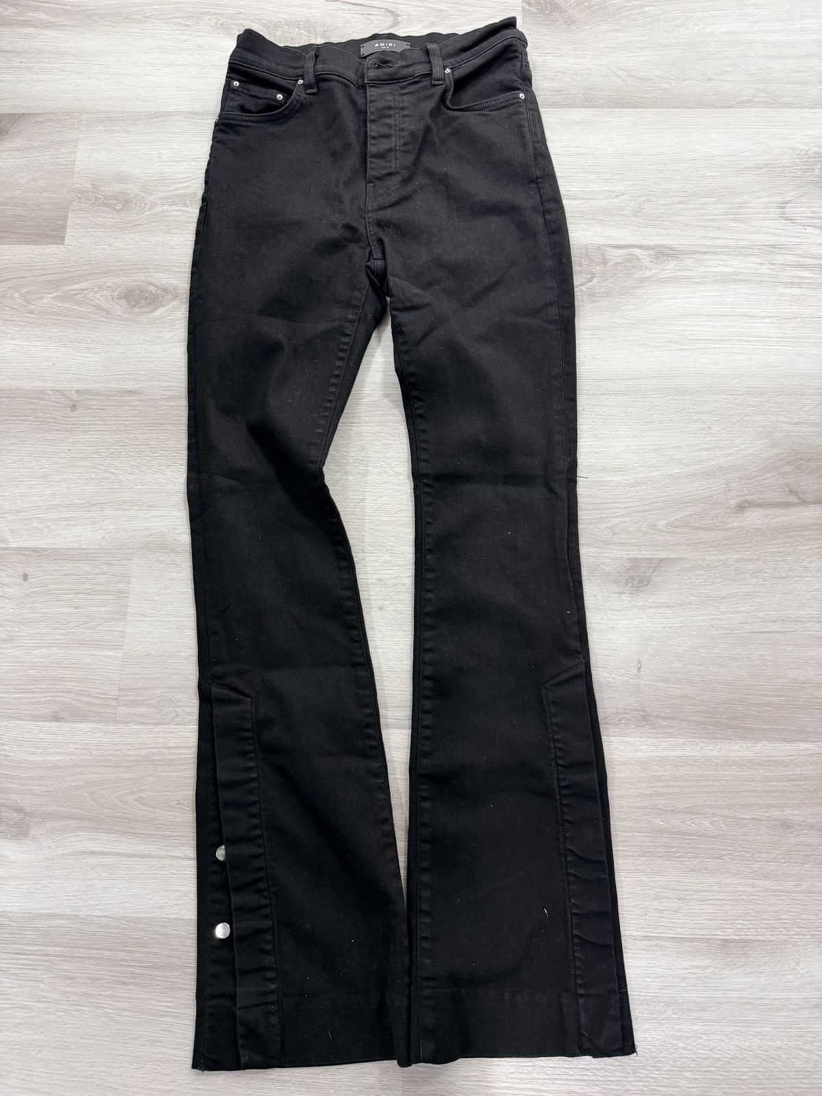 Amiri Amiri Black Flare Size US 28 / EU 44 - 1 Thumbnail