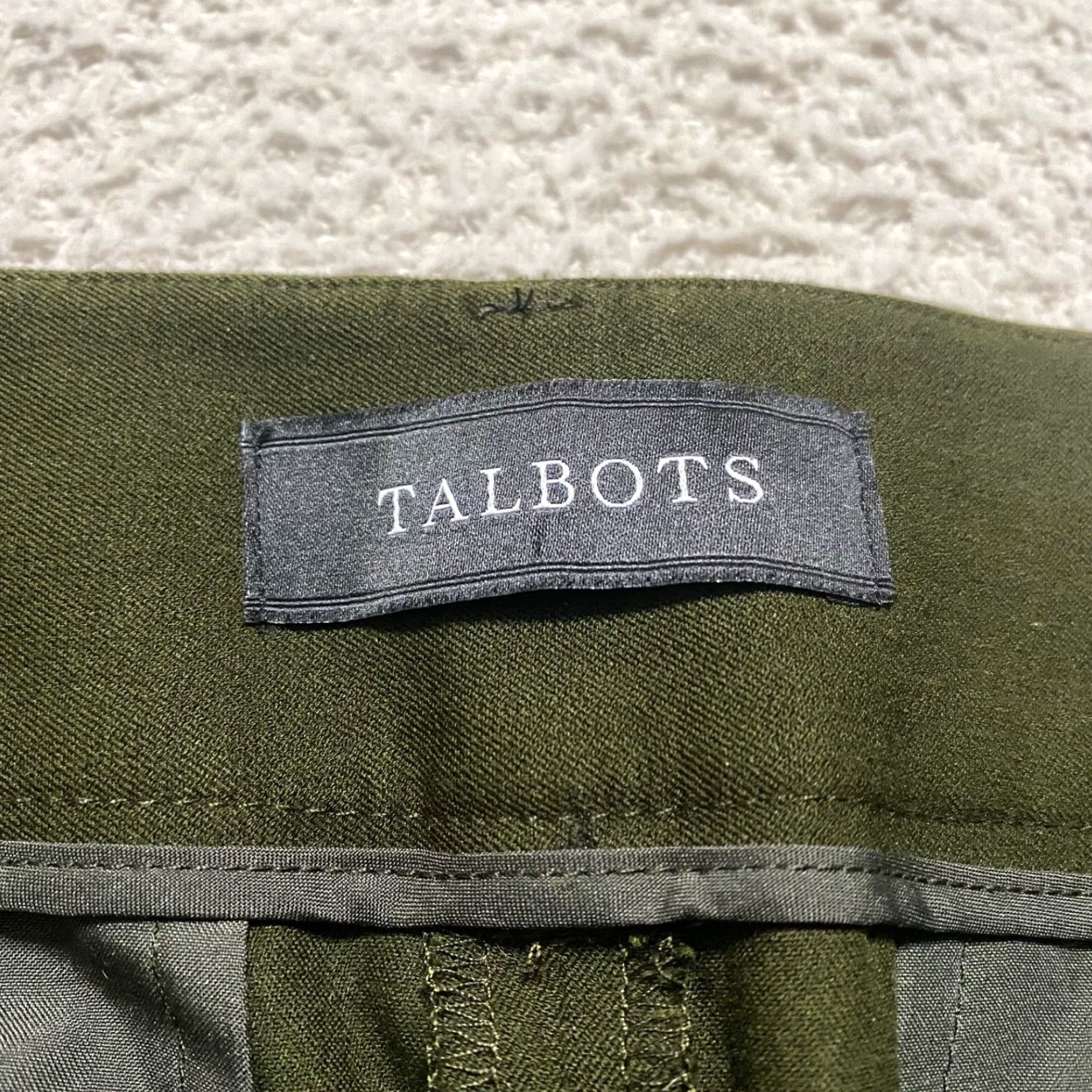 Talbots Talbots Womens Pants 10 Green Newport Straight Ankle Career Business Women's Regular Size 10 Green Talbots Pants Size 32" / US 10 / IT 46 - 7 Thumbnail