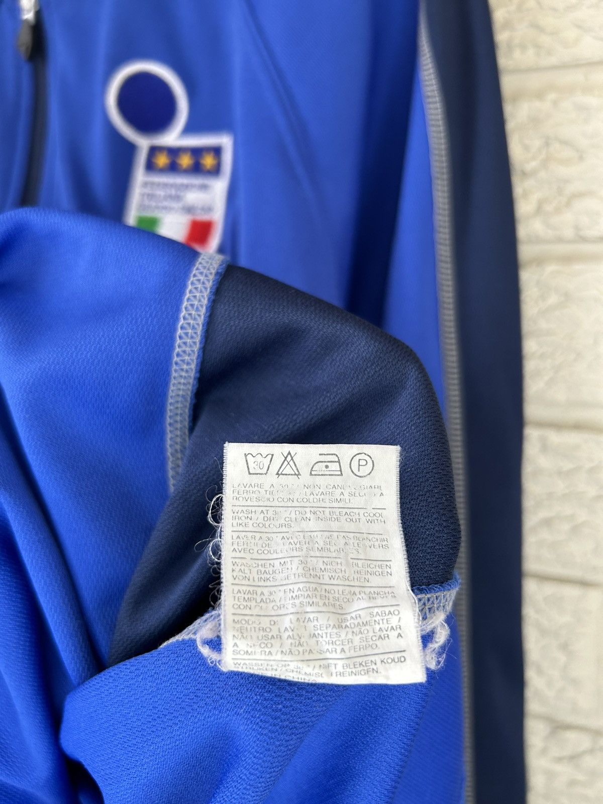 Kappa × Vintage Vintage 90s Kappa Italy Long Sleeve Soccer Jersey RARE Size US XL / EU 56 / 4 - 9 Thumbnail