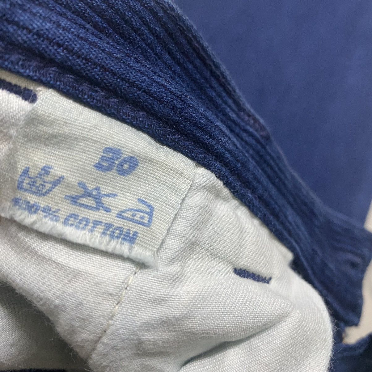 Japanese Brand Made In Indigo Work Pants Stripe Size US 28 / EU 44 - 14 Thumbnail