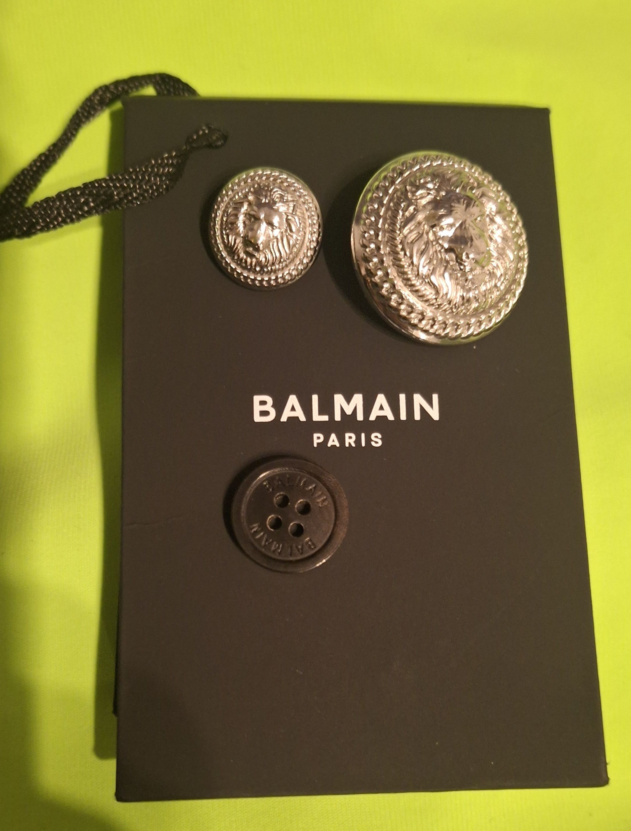 Balmain Balmain Paris Double Breasted Blazer – Lion Metal Buttons Size US M / EU 48-50 / 2 - 9 Thumbnail