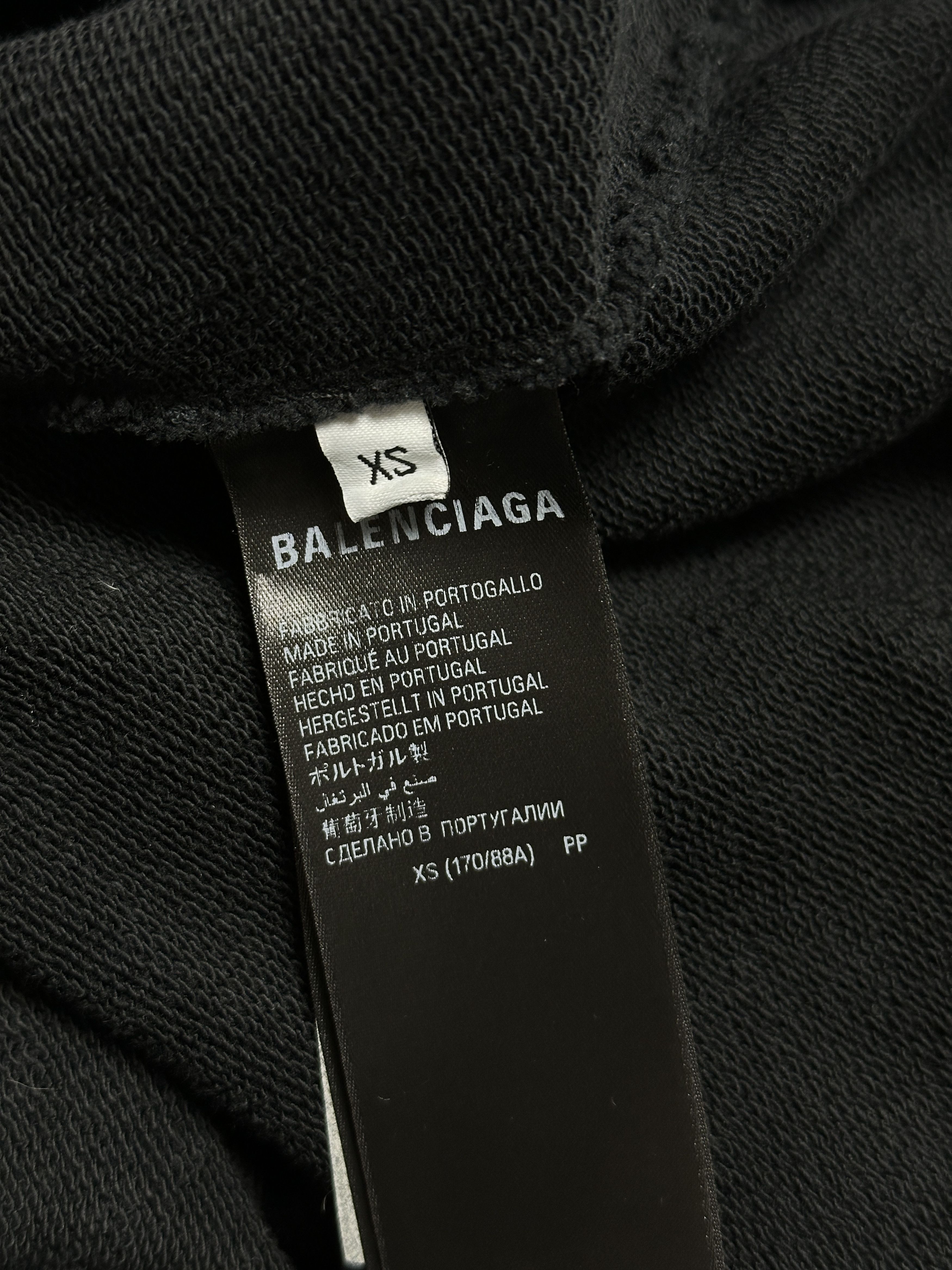 Balenciaga Balenciaga "Mud Show" Outside Loop Zip-Up Hoodie Size US XS / EU 42 / 0 - 6 Thumbnail