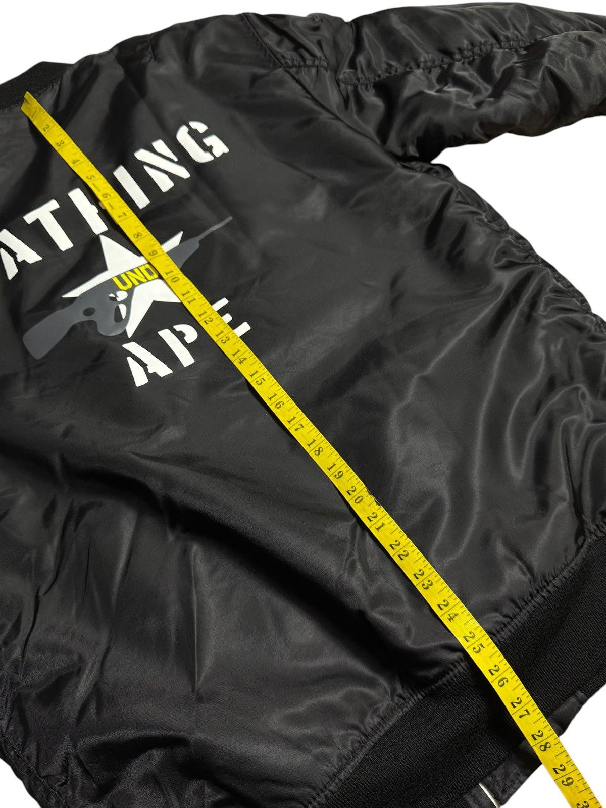 Bape × Undefeated BAPE UNDEFEATED MA-1 bomber jacket Black Size US XL / EU 56 / 4 - 5 Thumbnail