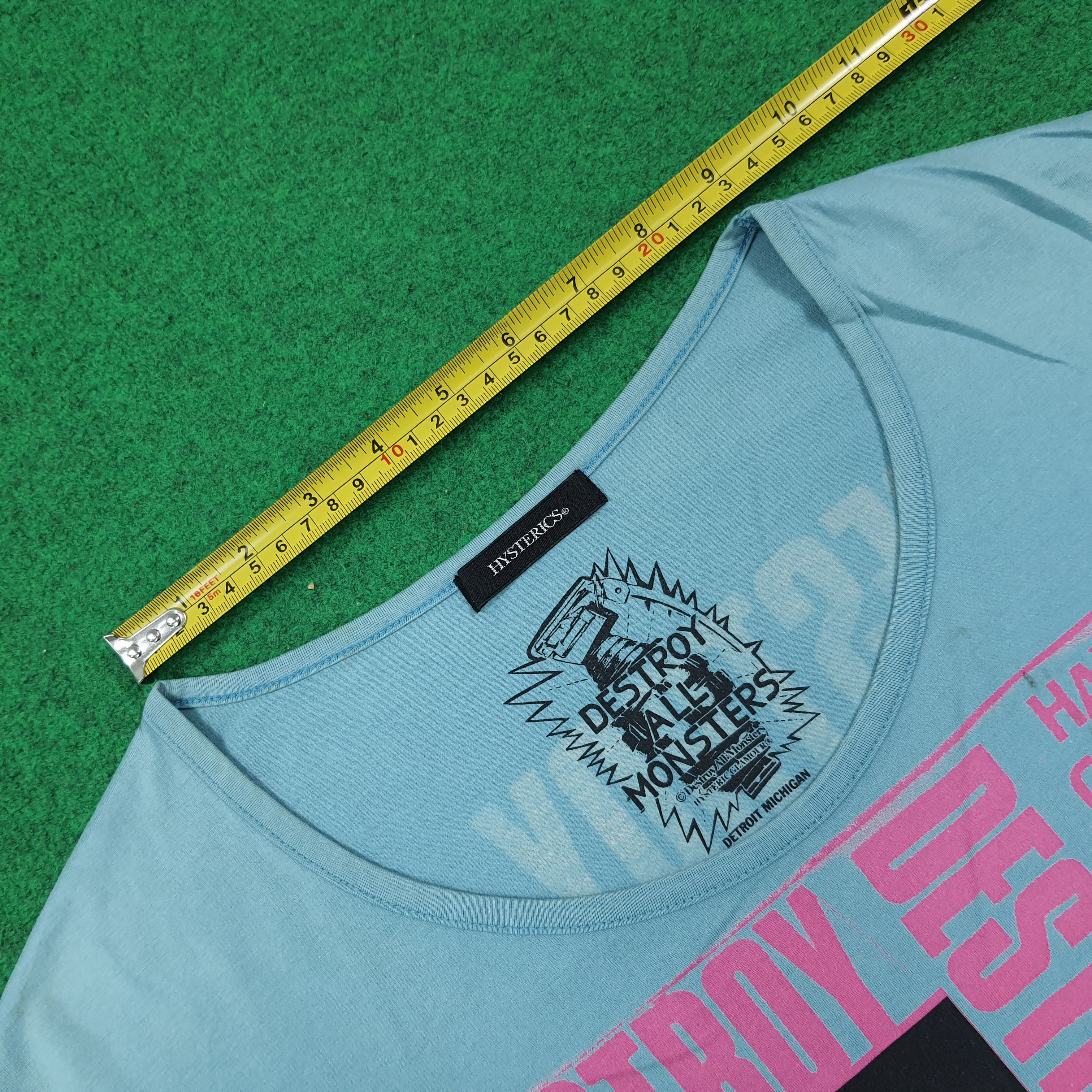 Hysteric Glamour Vintage Hysteric Glamour x Destroy All Monsters Tee C285N49 Size XL / US 12-14 / IT 48-50 - 11 Thumbnail