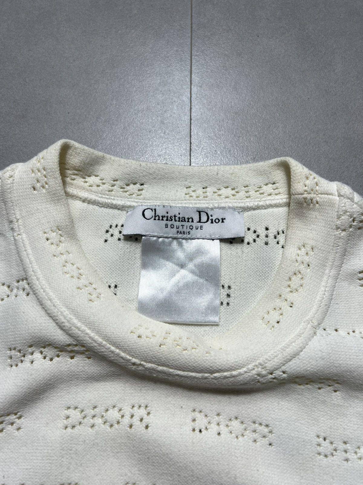 Dior Christian Dior - Hole Logo Size M / US 6-8 / IT 42-44 - 6 Thumbnail