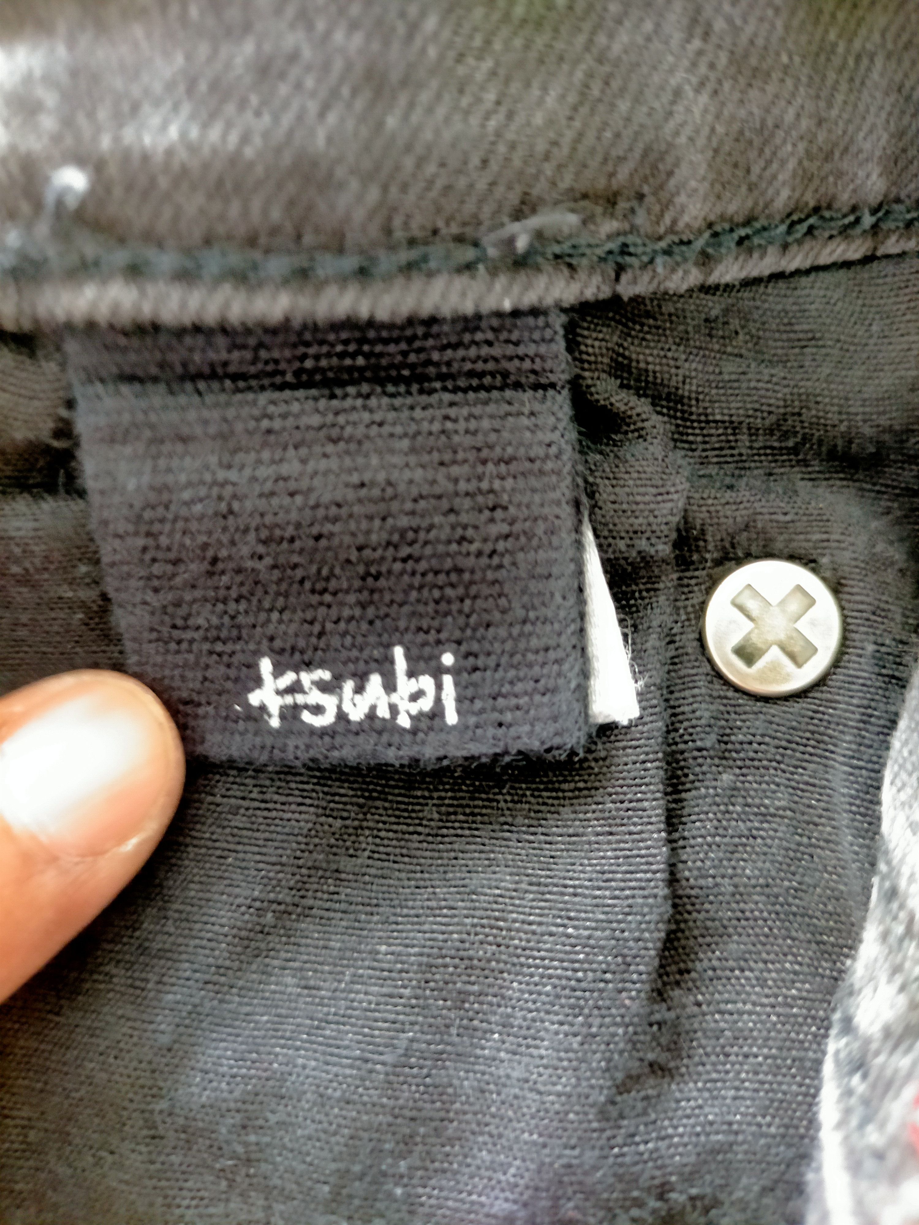 Ksubi Ksubi Jeans Stretch Black/Red Denim Size US 32 / EU 48 - 23 Thumbnail