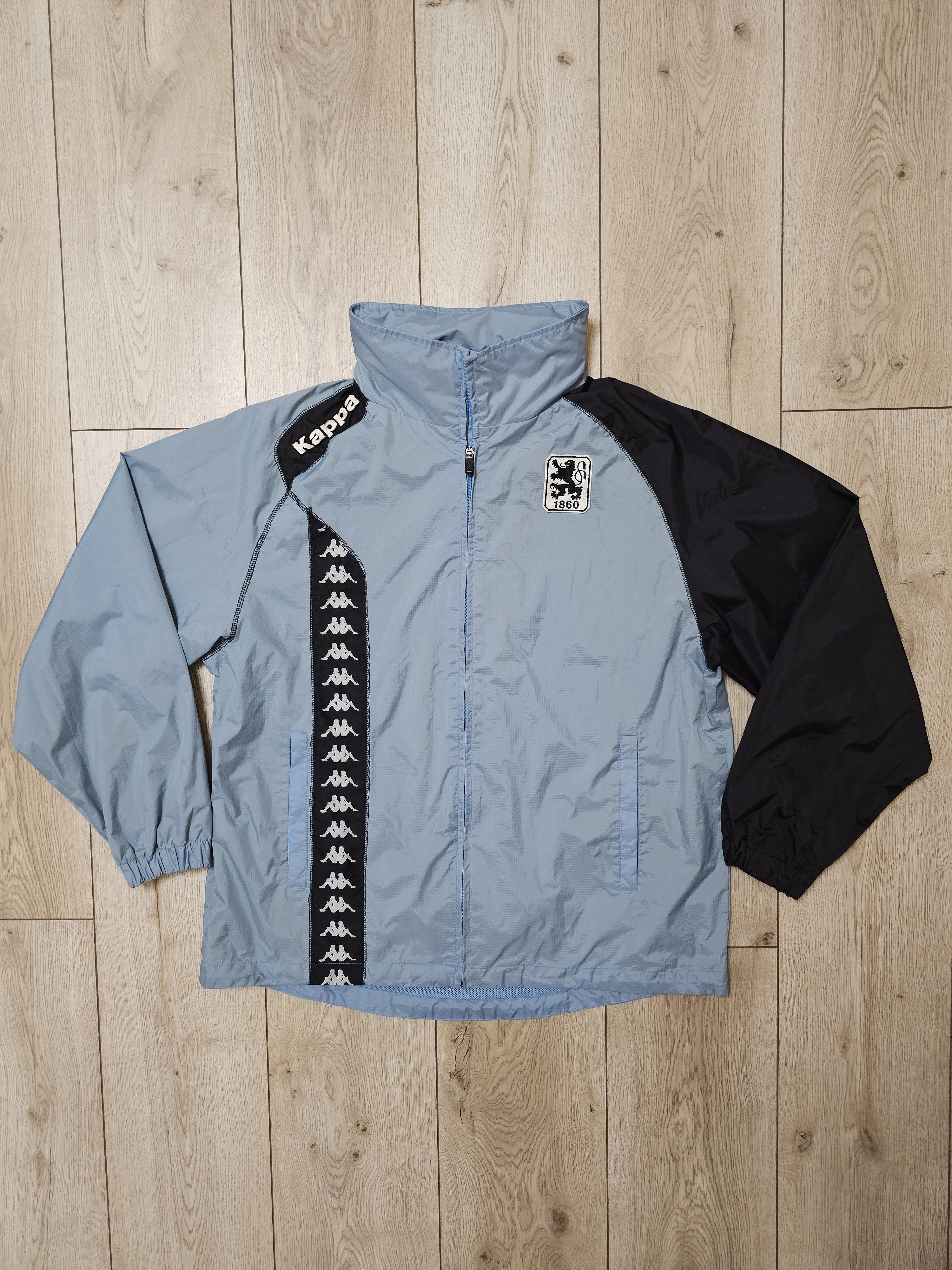 Vintage MUNICH 1860 2006 2008 VINTAGE TRAINING FOOTBALL JACKET Size US M / EU 48-50 / 2 - 1 Thumbnail