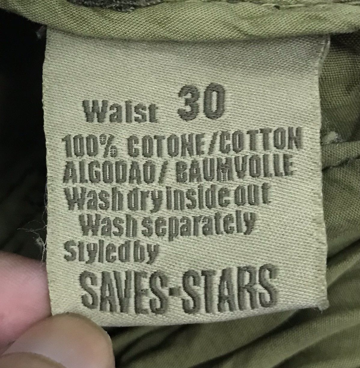 Other Vintage Saves Star MILITARY Pants Size US 30 / EU 46 - 16 Thumbnail