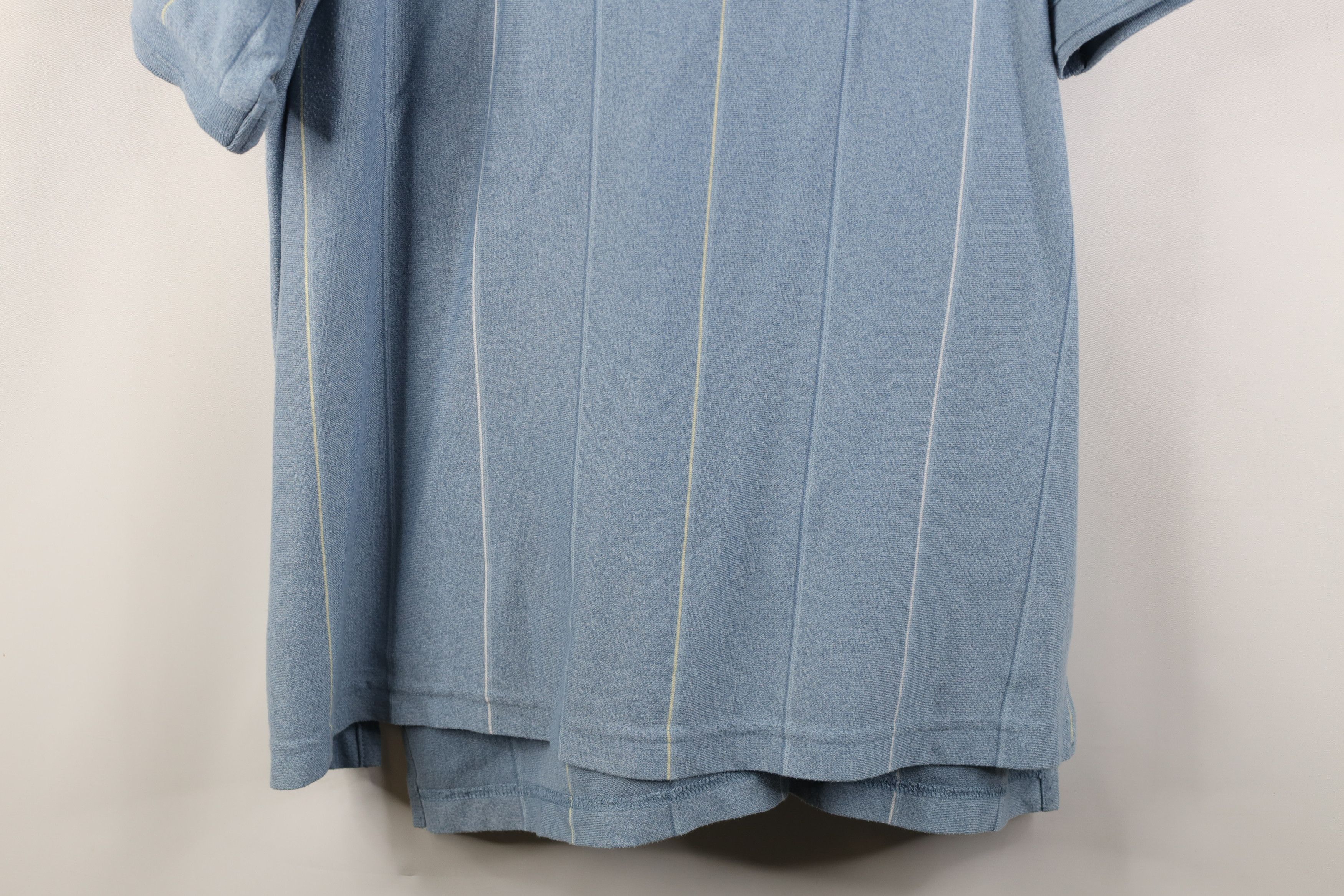 Vintage Vintage 90s Streetwear Knit Collared Golf Polo Shirt Blue Size US XL / EU 56 / 4 - 3 Thumbnail