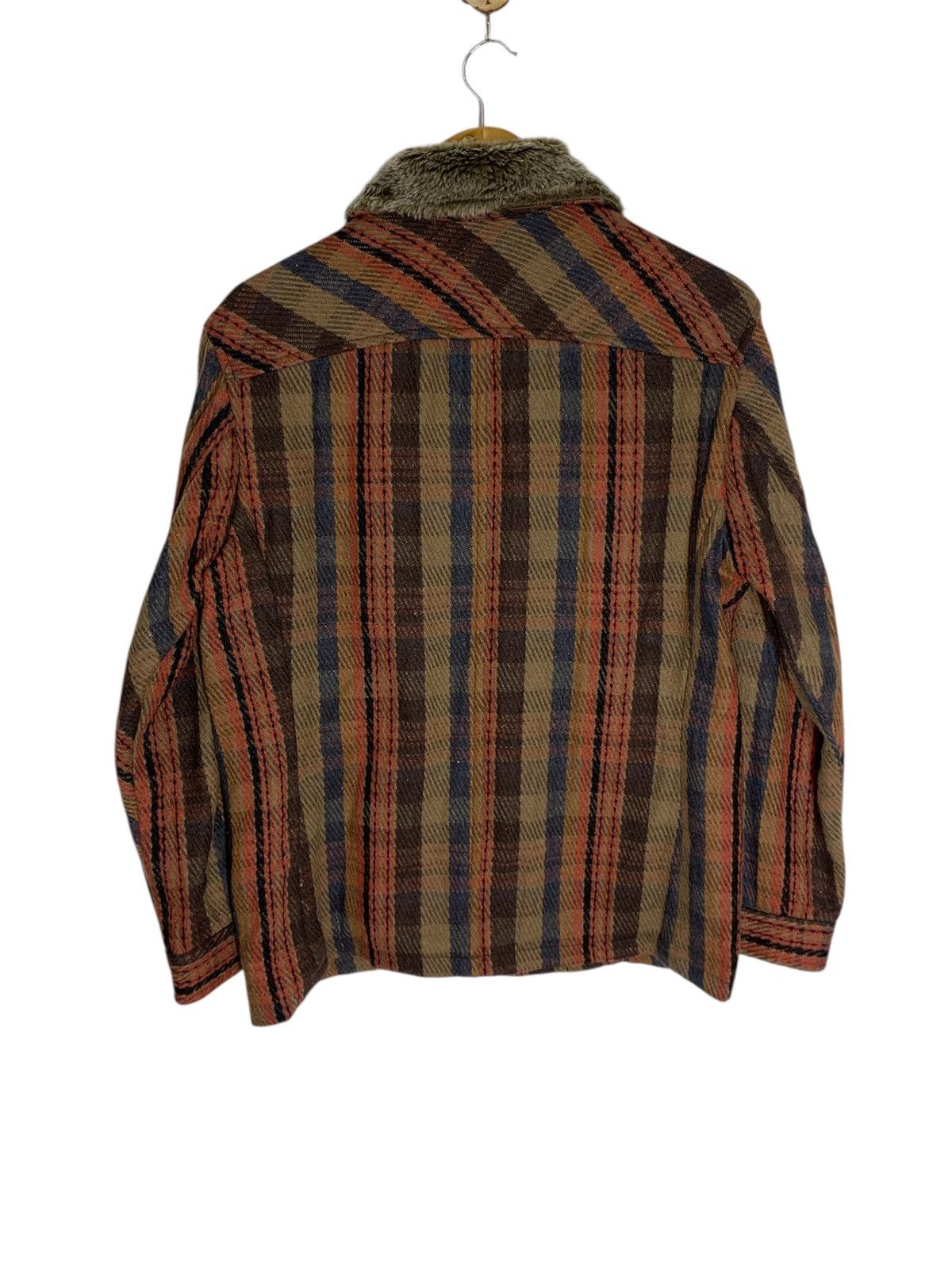 Japanese Brand × Kansai Yamamoto Vintage KANSAI JEANS Wool American Casual Jacket Size US M / EU 48-50 / 2 - 2 Thumbnail