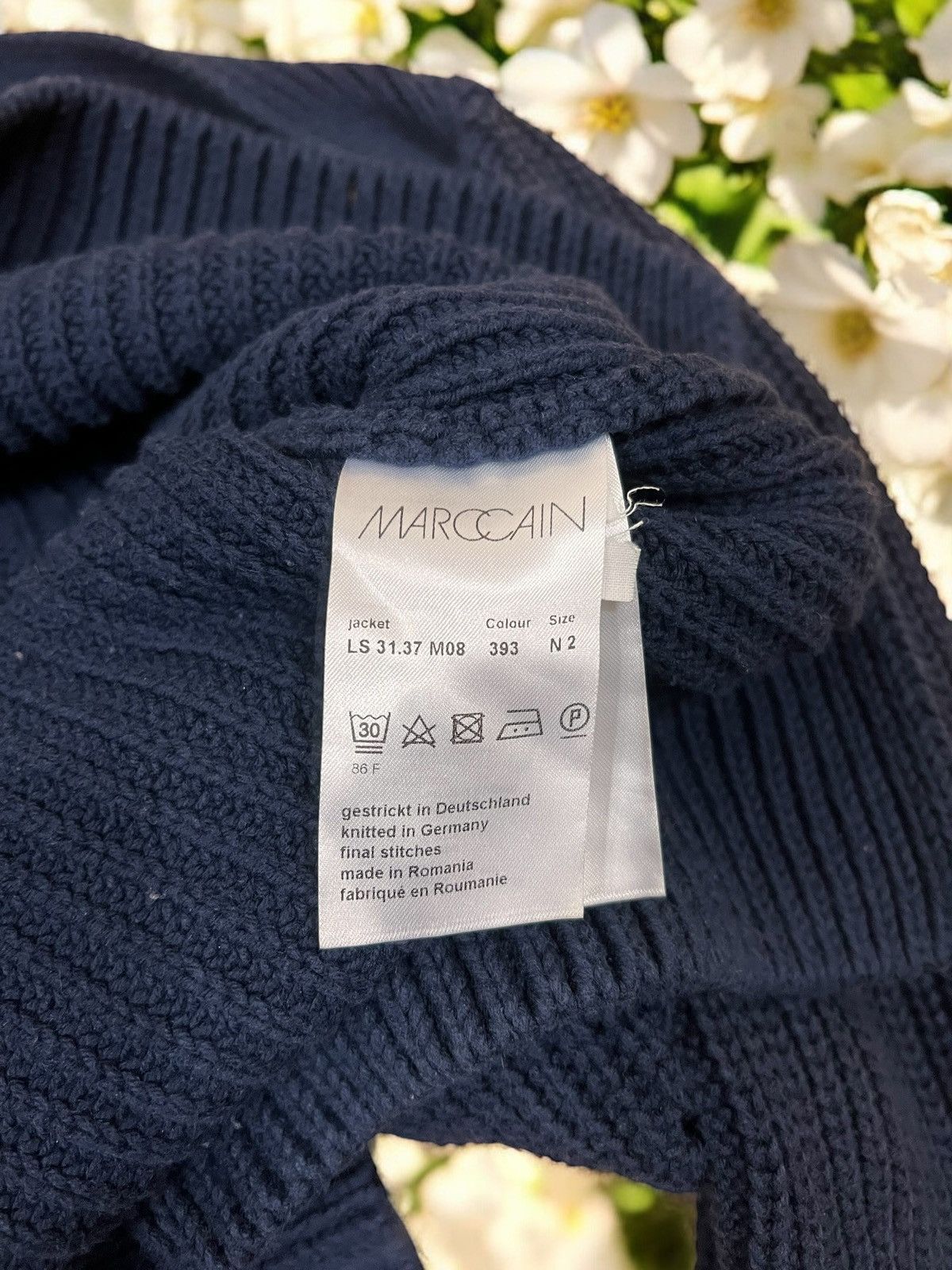 Other Marc Cain navy oversized cardigan size N2 / 36 Size S / US 4 / IT 40 - 6 Thumbnail