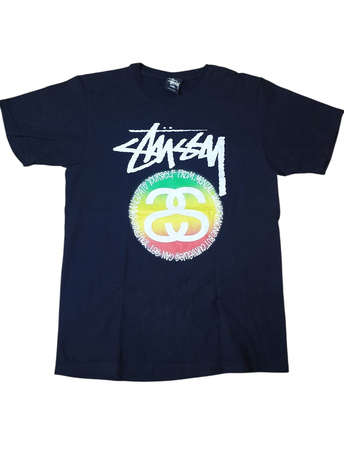 Stussy Vintage Stussy Rasta Streetwear Brand Size US S / EU 44-46 / 1 - 1 Thumbnail