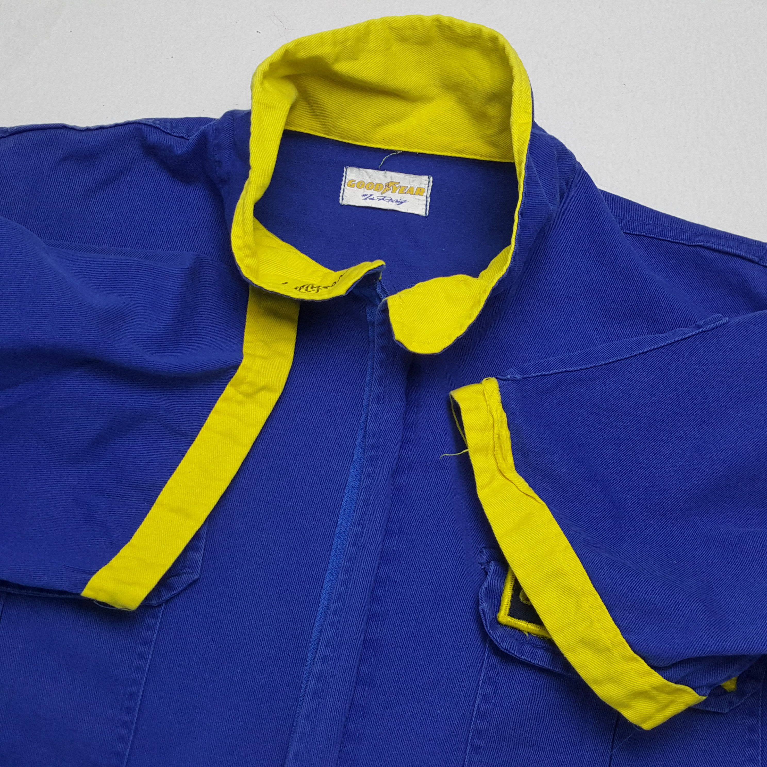 Japanese Brand × Vintage Vintage GOOD YEAR RACING Formula One Crew Coverall Jacket Size US XL / EU 56 / 4 - 13 Thumbnail