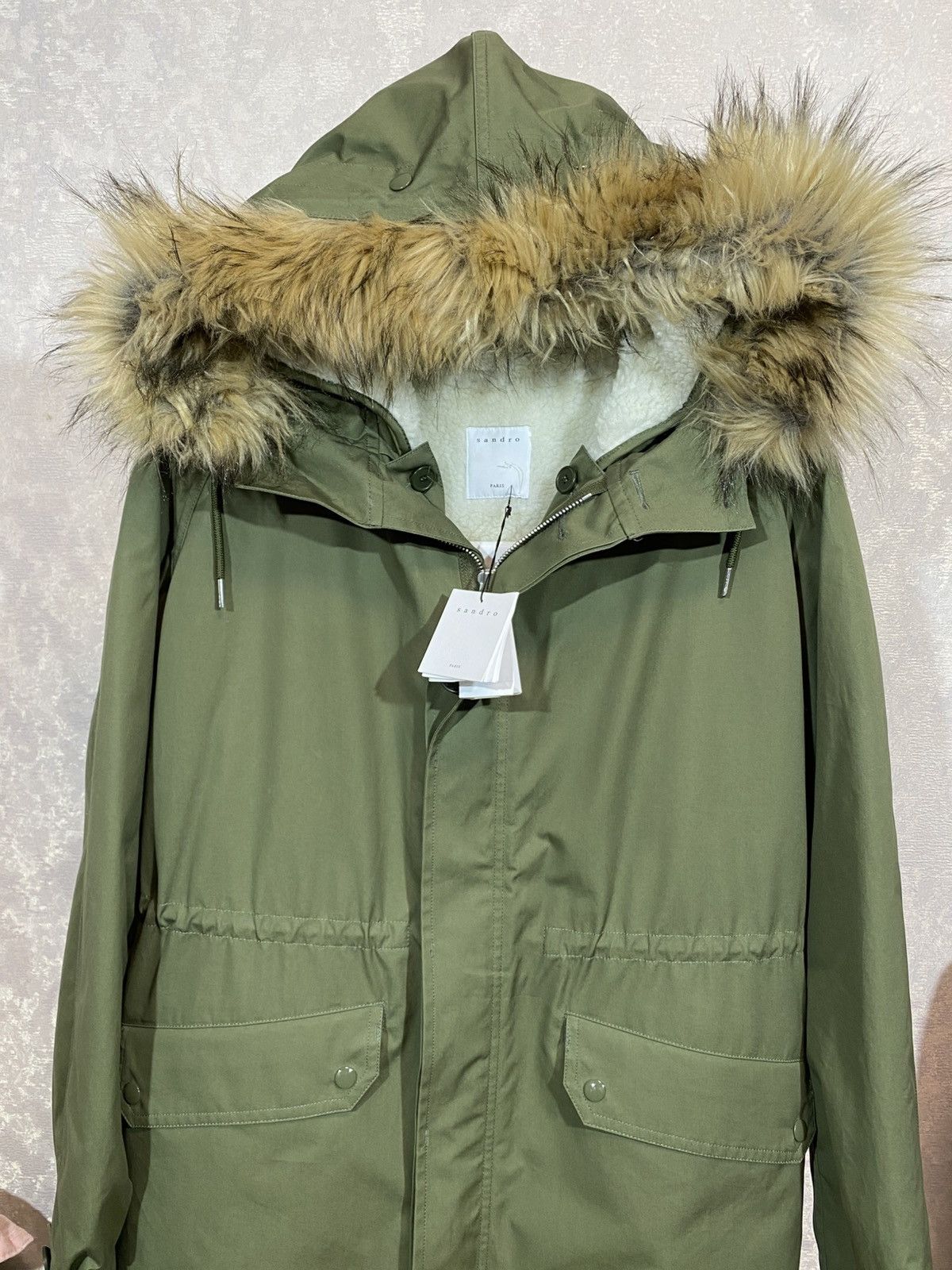 Sandro Sandro New Men Parka Jacket Size US M / EU 48-50 / 2 - 2 Thumbnail