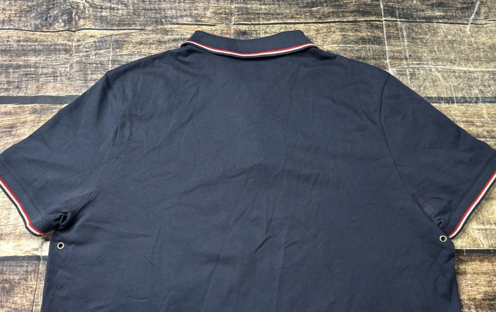 Theory Theory Polo Shirt Women's XL Navy Short Sleeve Top Cotton Size XL / US 12-14 / IT 48-50 - 7 Thumbnail