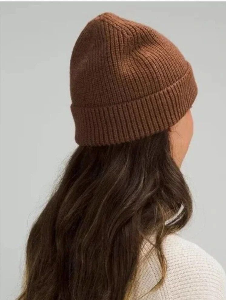 Lululemon Lululemon Close-Fit Wool-Blend Ribbed Knit Beanie S/M Size ONE SIZE - 4 Thumbnail