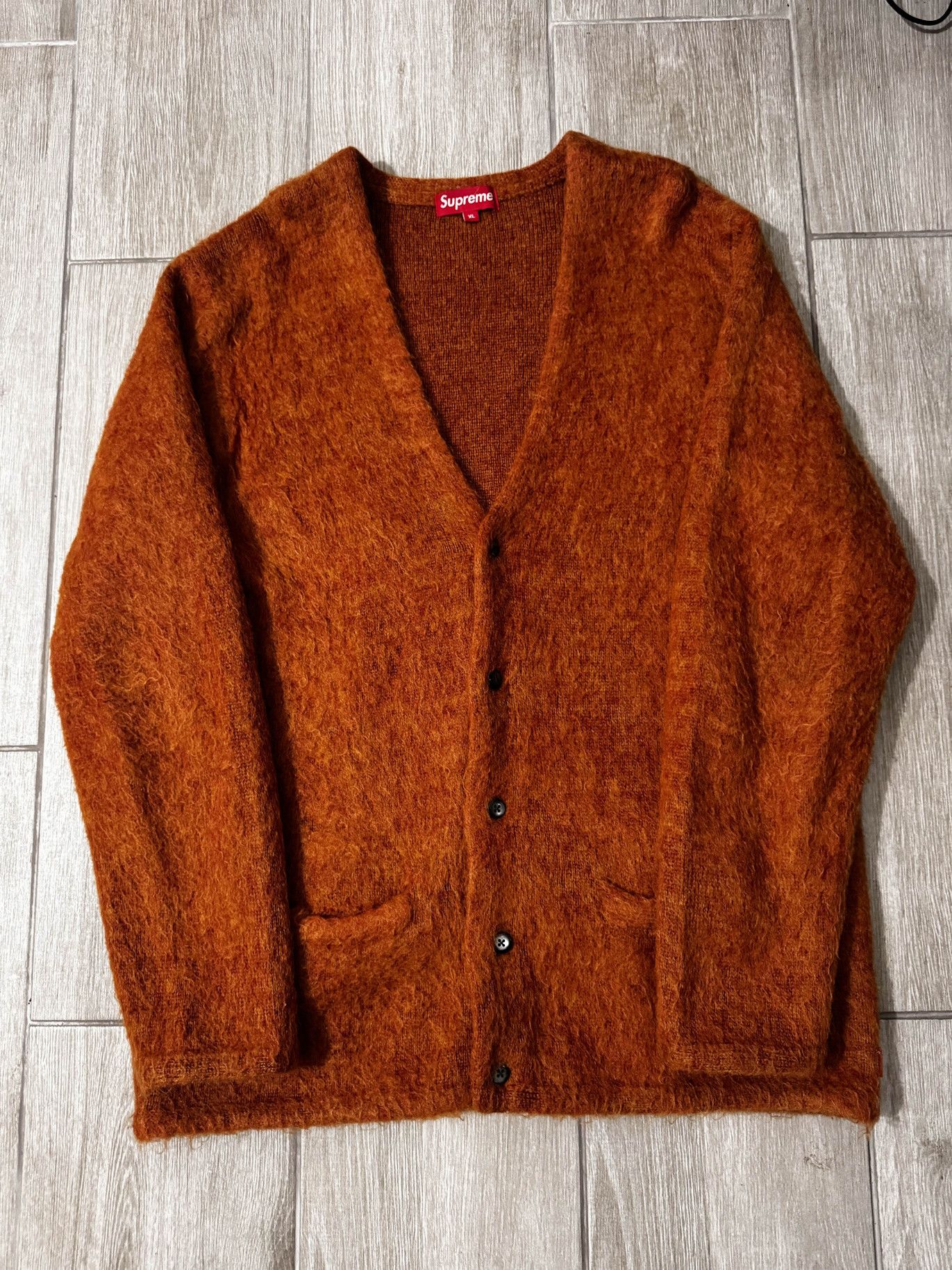 Supreme Mohair Cardigan | Grailed