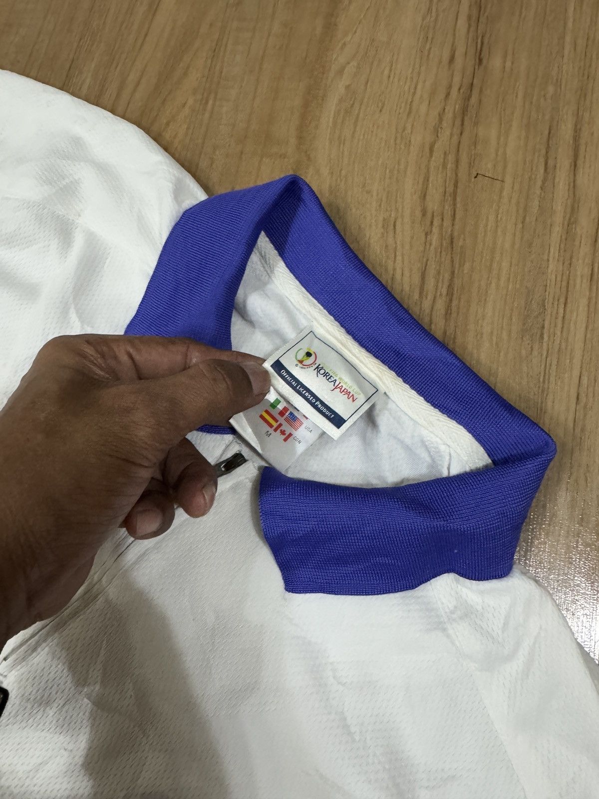 Adidas × Vintage Vintage 2002 ADIDAS WORLD CUP KOREA JAPAN Jersey Size US L / EU 52-54 / 3 - 5 Thumbnail