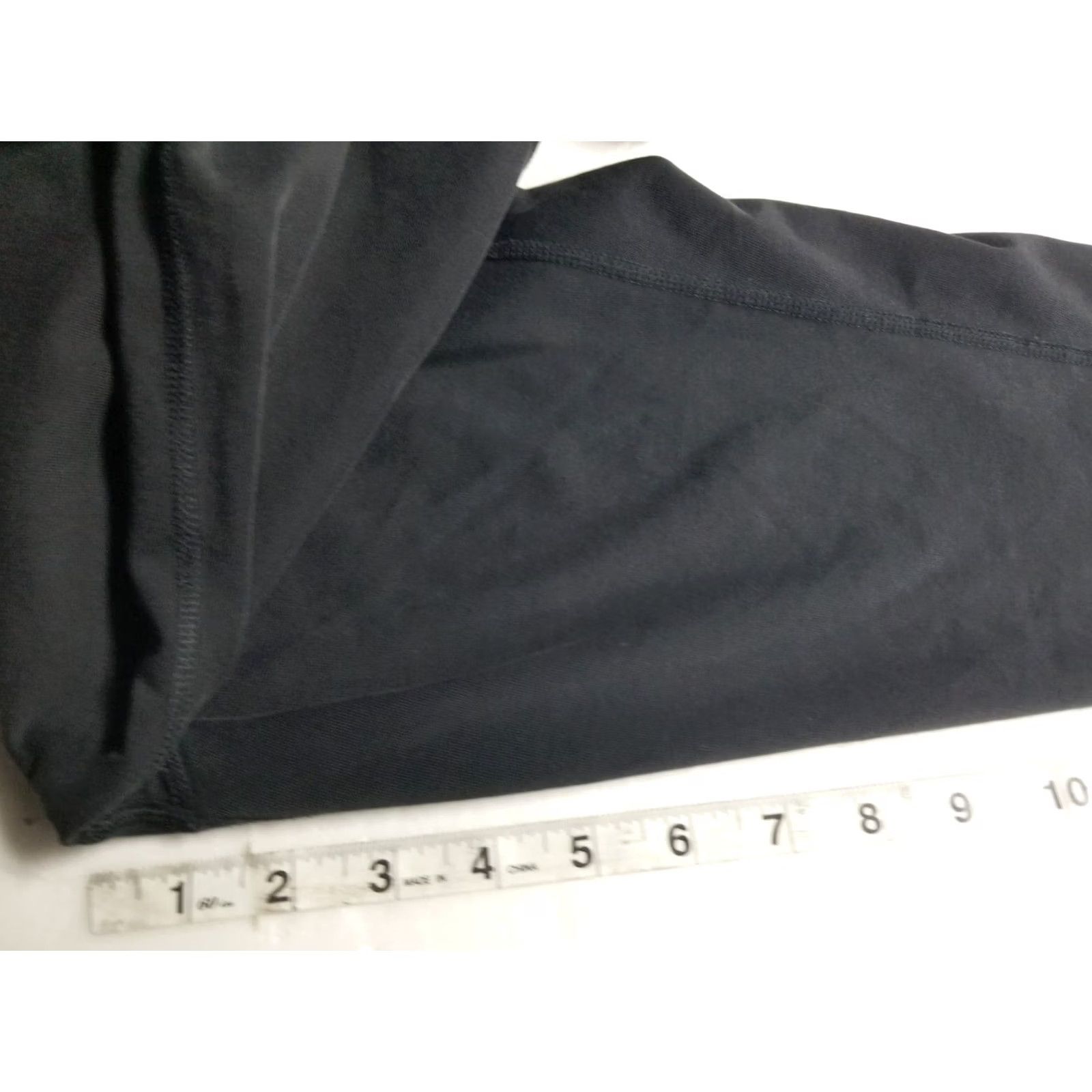 Nike Nike Dri Fit Crop Leggings Women Black Stretch Pull-On Size M Size 32" / US 10 / IT 46 - 5 Thumbnail