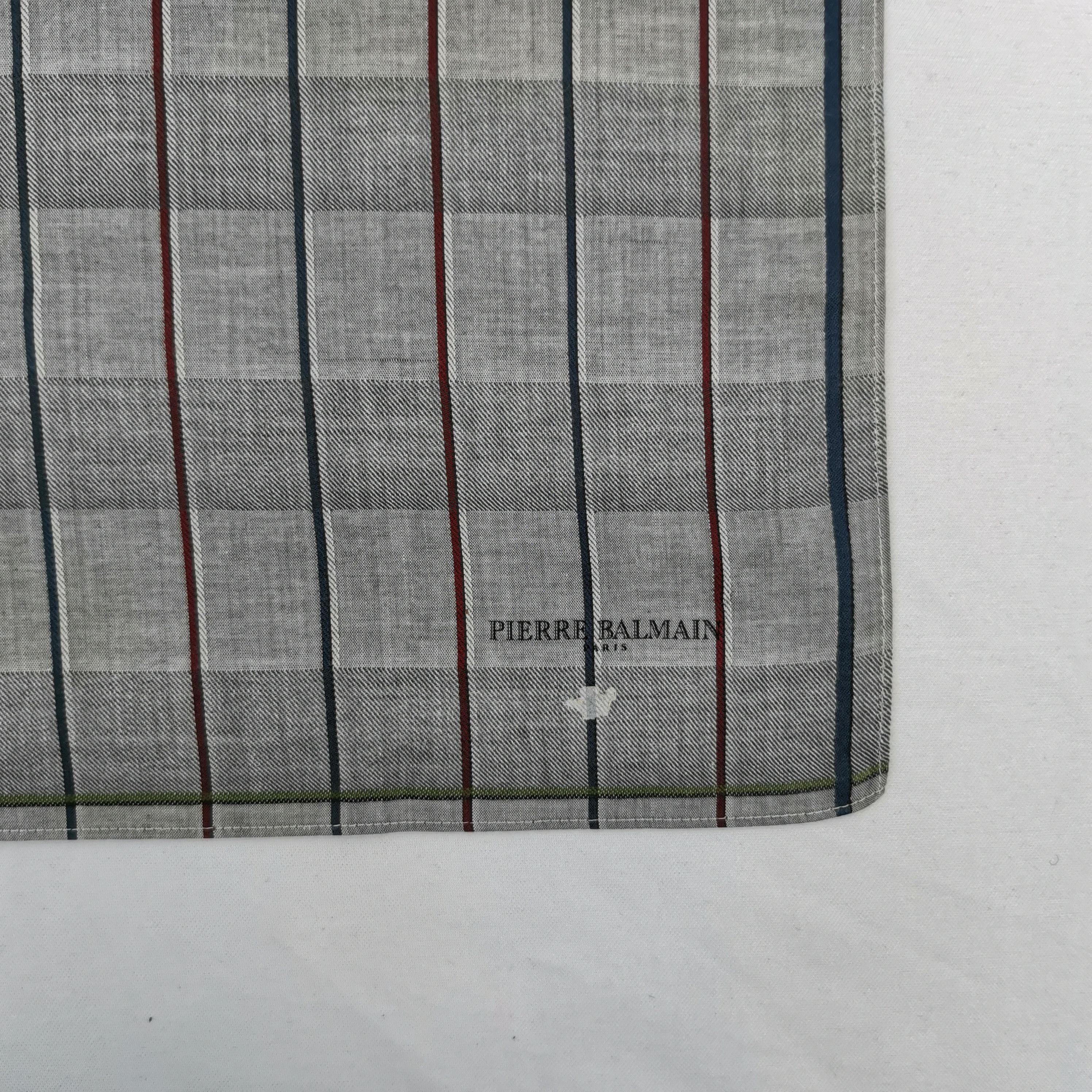 Japanese Brand Vintage Pierre Balmain Handkerchief Neckerchief Bandana Size ONE SIZE - 3 Thumbnail