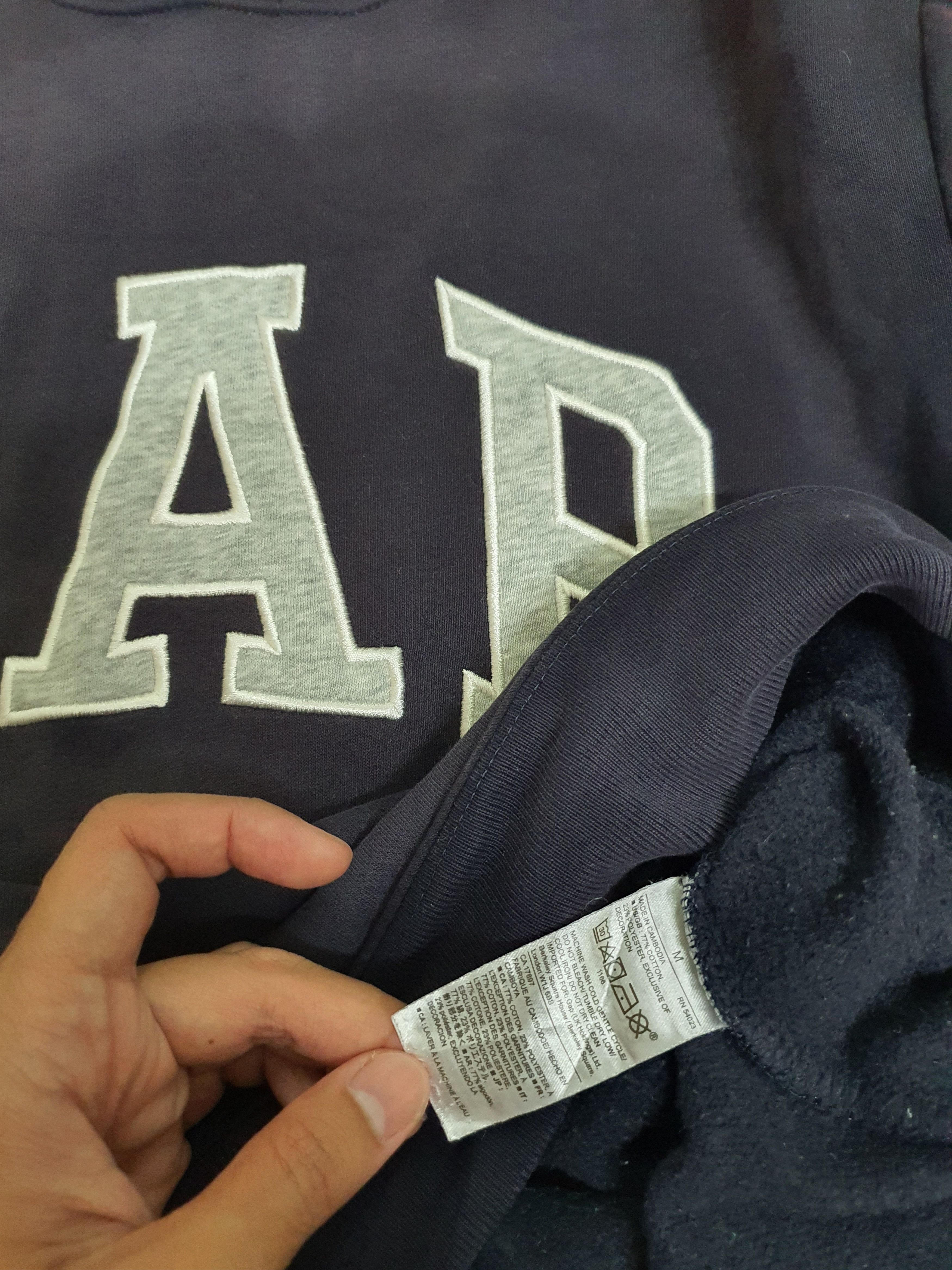 Gap Gap arch logo pullover hoodie Size US M / EU 48-50 / 2 - 7 Thumbnail