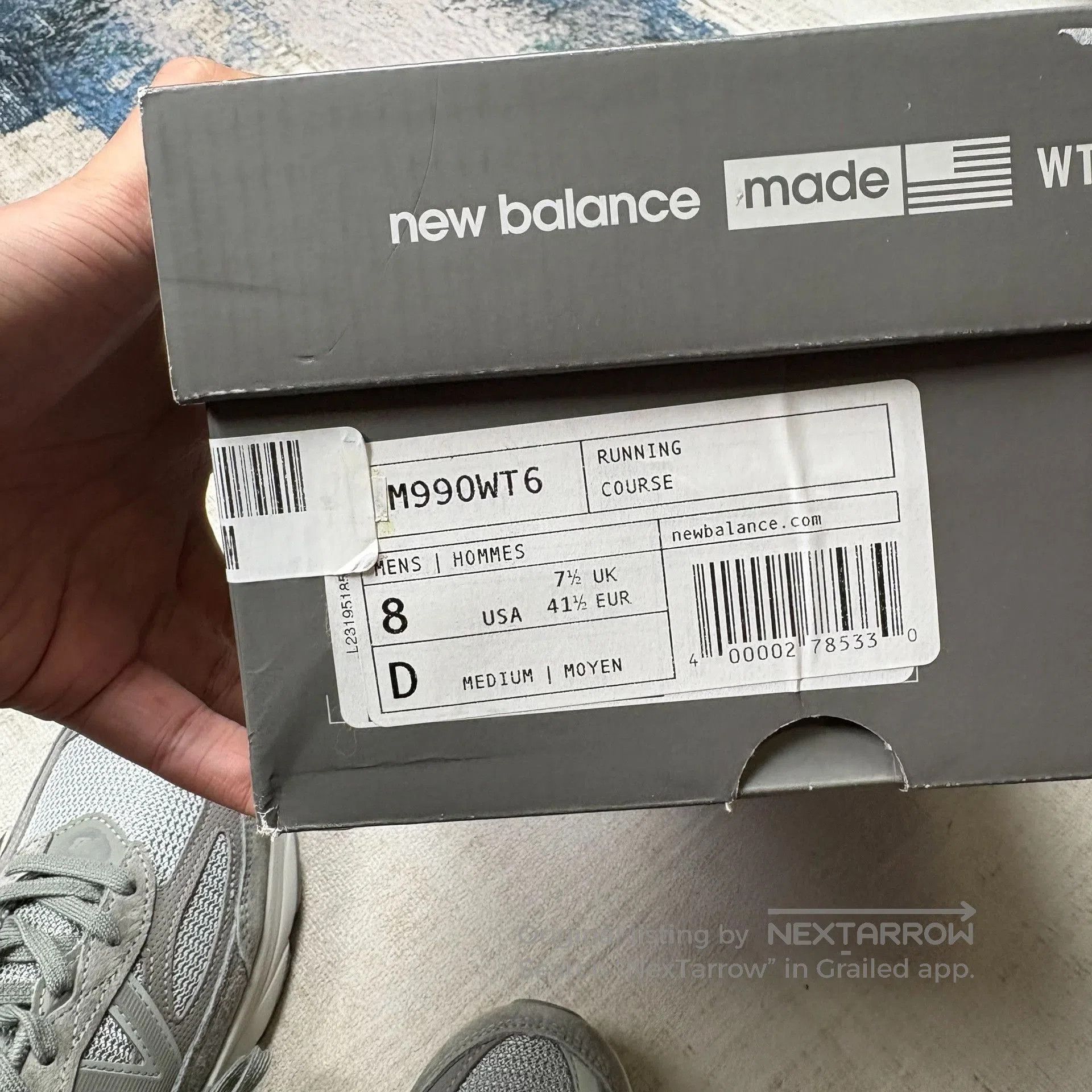 Wtaps WTAPS x New Balance 990 V6. Size US 8.5 / EU 41-42 - 8 Thumbnail