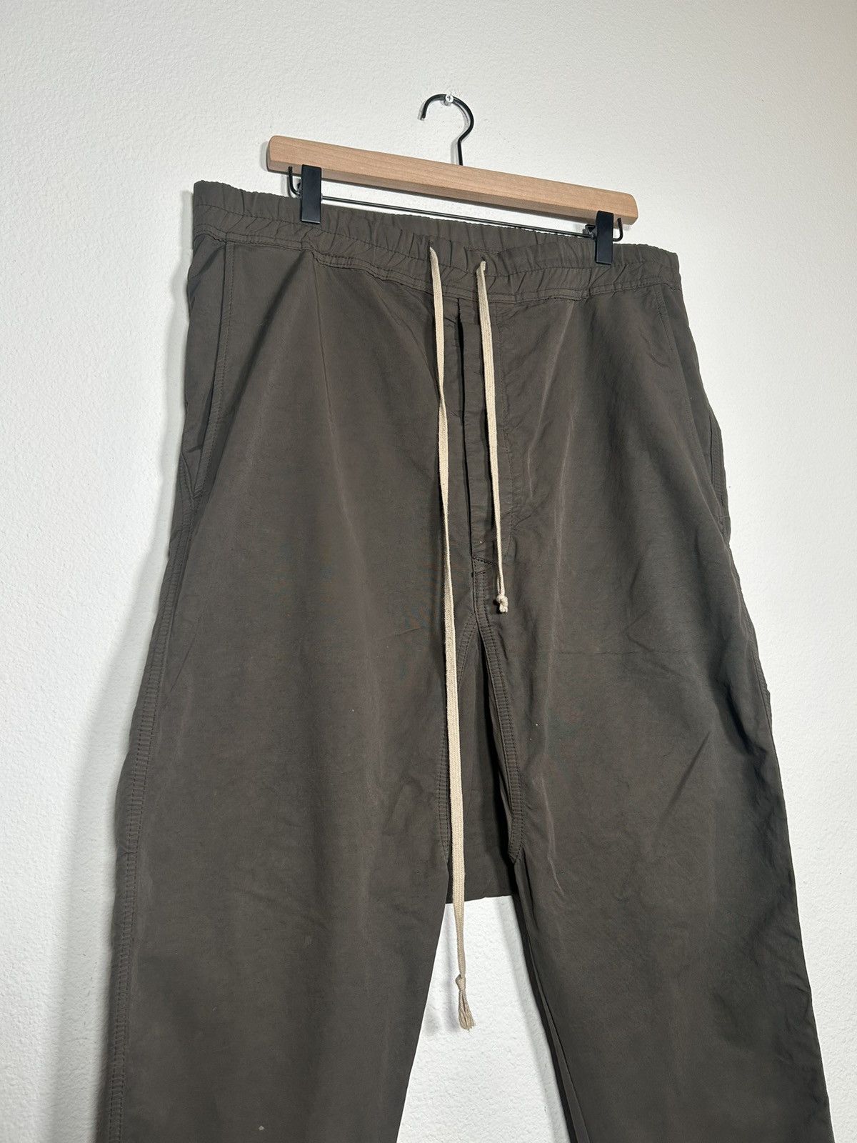 Rick Owens Drkshdw Nylon drop crotch sweatpants Size US 34 / EU 50 - 2 Thumbnail
