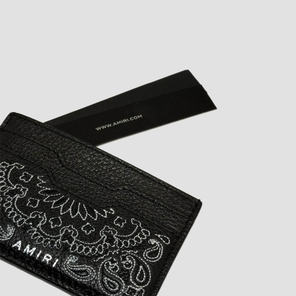 Amiri Amiri Bandana Card Holder Wallet Size ONE SIZE - 4 Thumbnail