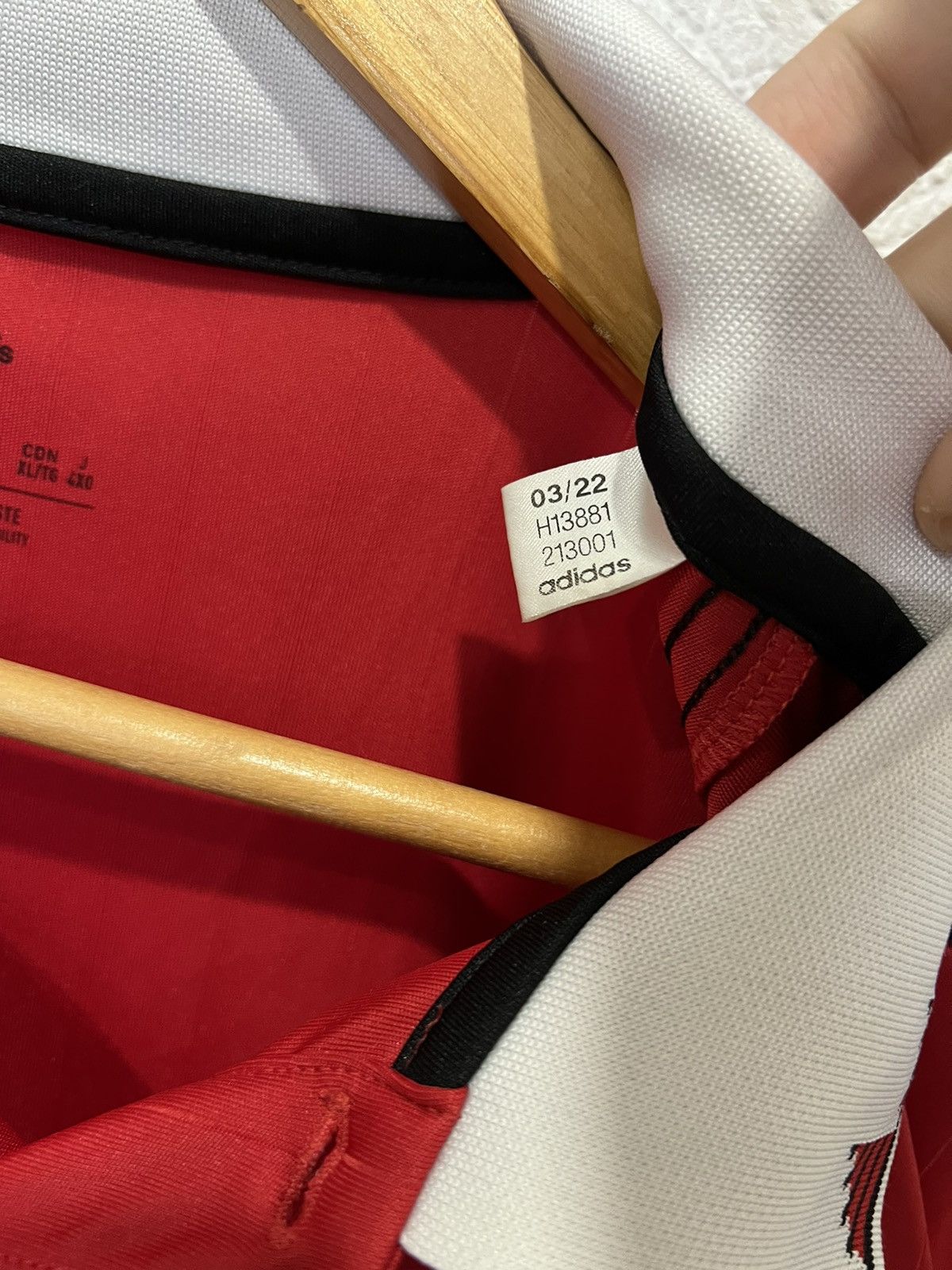 Adidas Manchester United Adidas 2022/2023 Home Kit Soccer Jersey Size US XL / EU 56 / 4 - 4 Thumbnail
