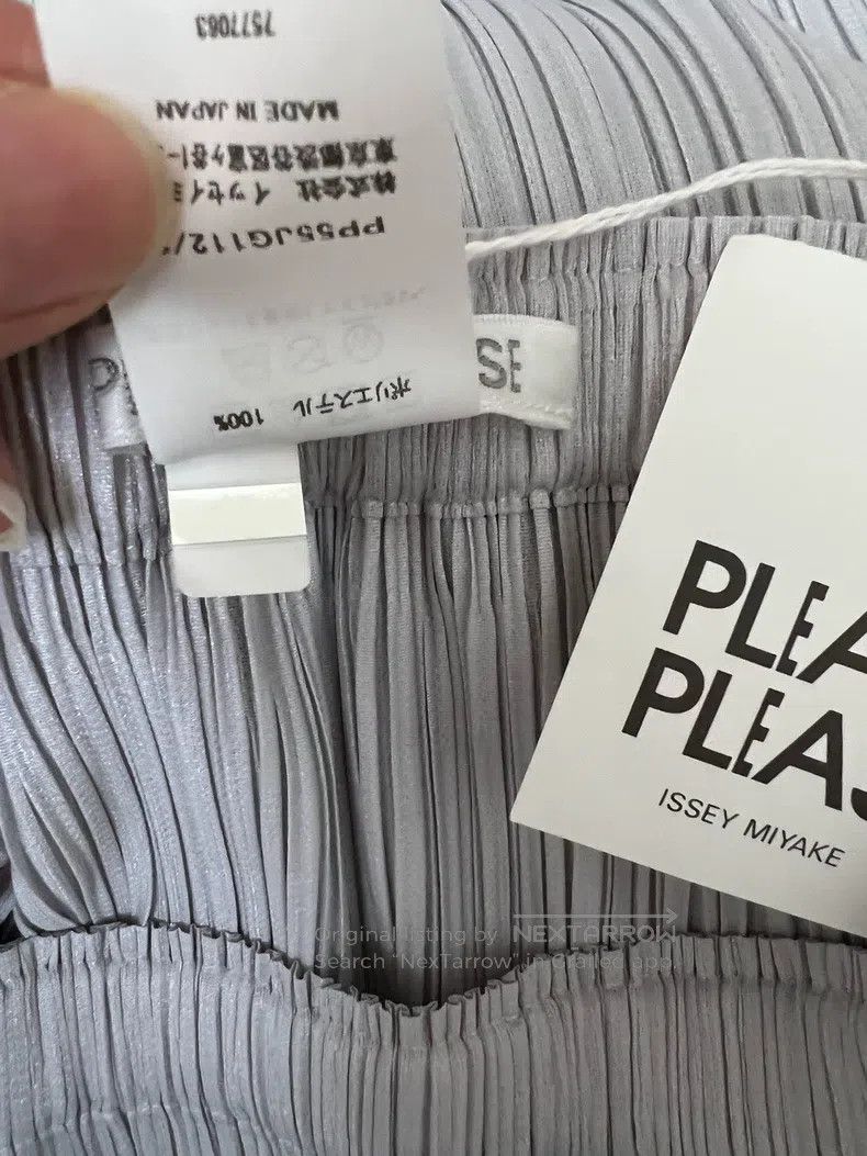Issey Miyake Issey Miyake size:3 Ruffle Skirt Light Gray Size 22" - 8 Thumbnail
