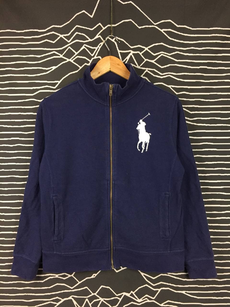 Polo Ralph Lauren Vtg Polo Ralph Lauren Big Logo Zipper Jacket Size US M / EU 48-50 / 2 - 1 Thumbnail