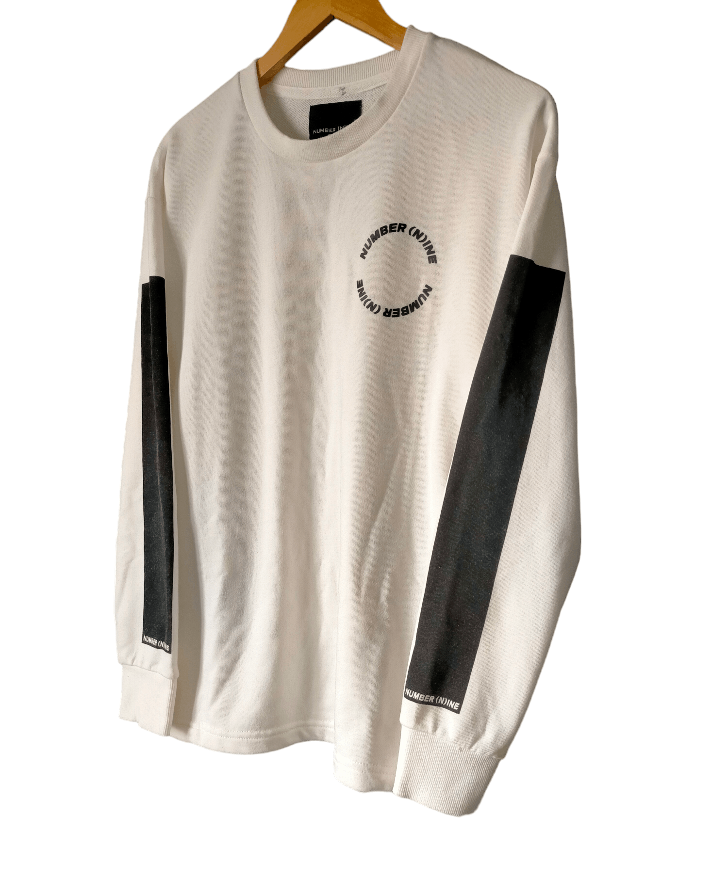 Number (N)ine Number(N)ine Crewneck Sweatshirt Spell Out Logo tee Size US M / EU 48-50 / 2 - 3 Thumbnail