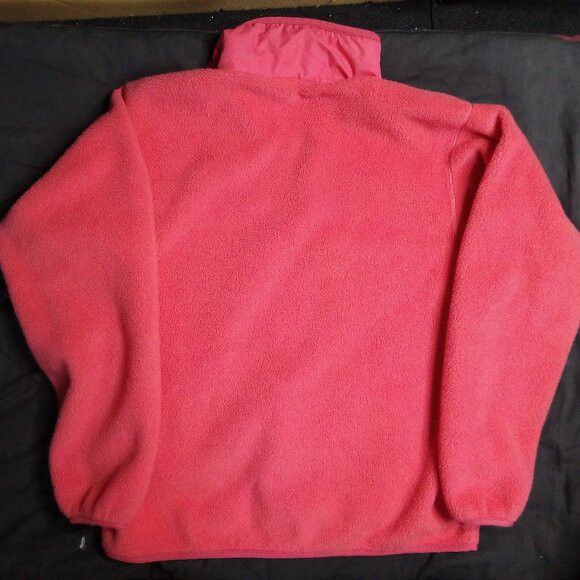Patagonia × Vintage Vintage Patagonia Retro X Fleece Jacket Pink Size L / US 10 / IT 46 - 7 Thumbnail