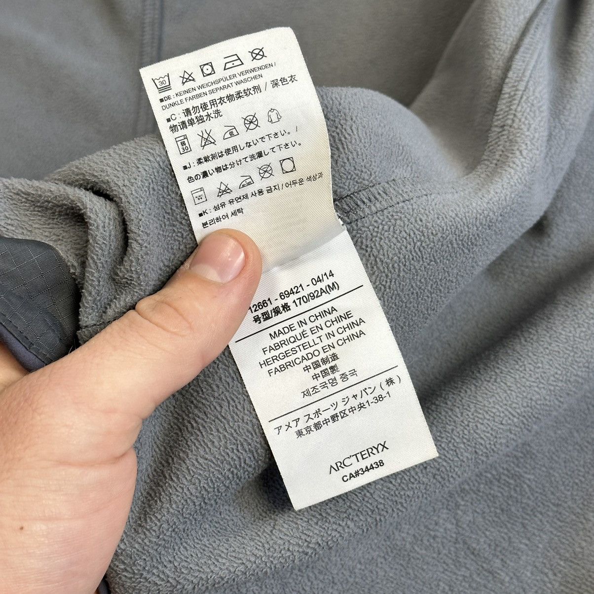 Arc'teryx × Vintage Arc'teryx Soft Shell Hooded Jacket Women's Size M Size M / US 6-8 / IT 42-44 - 19 Thumbnail