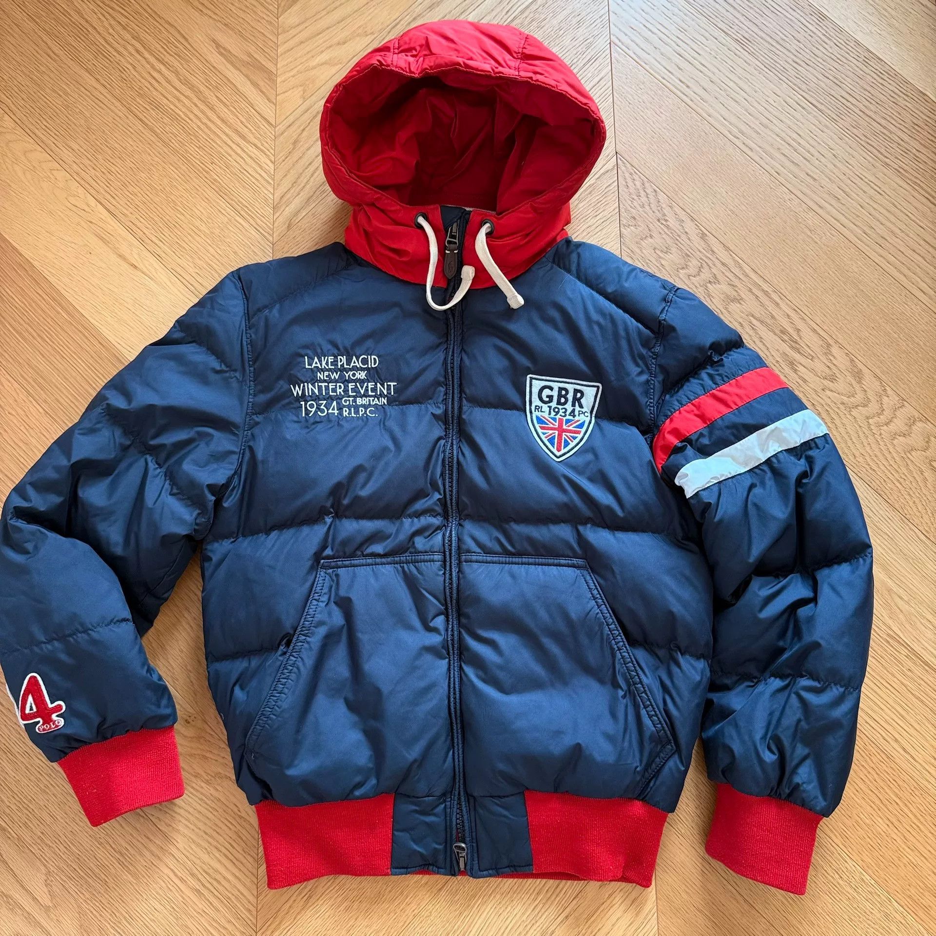 RLX Ralph Lauren Olympic Team Embroidered Down Jacket Size US M / EU 48-50 / 2 - 1 Thumbnail